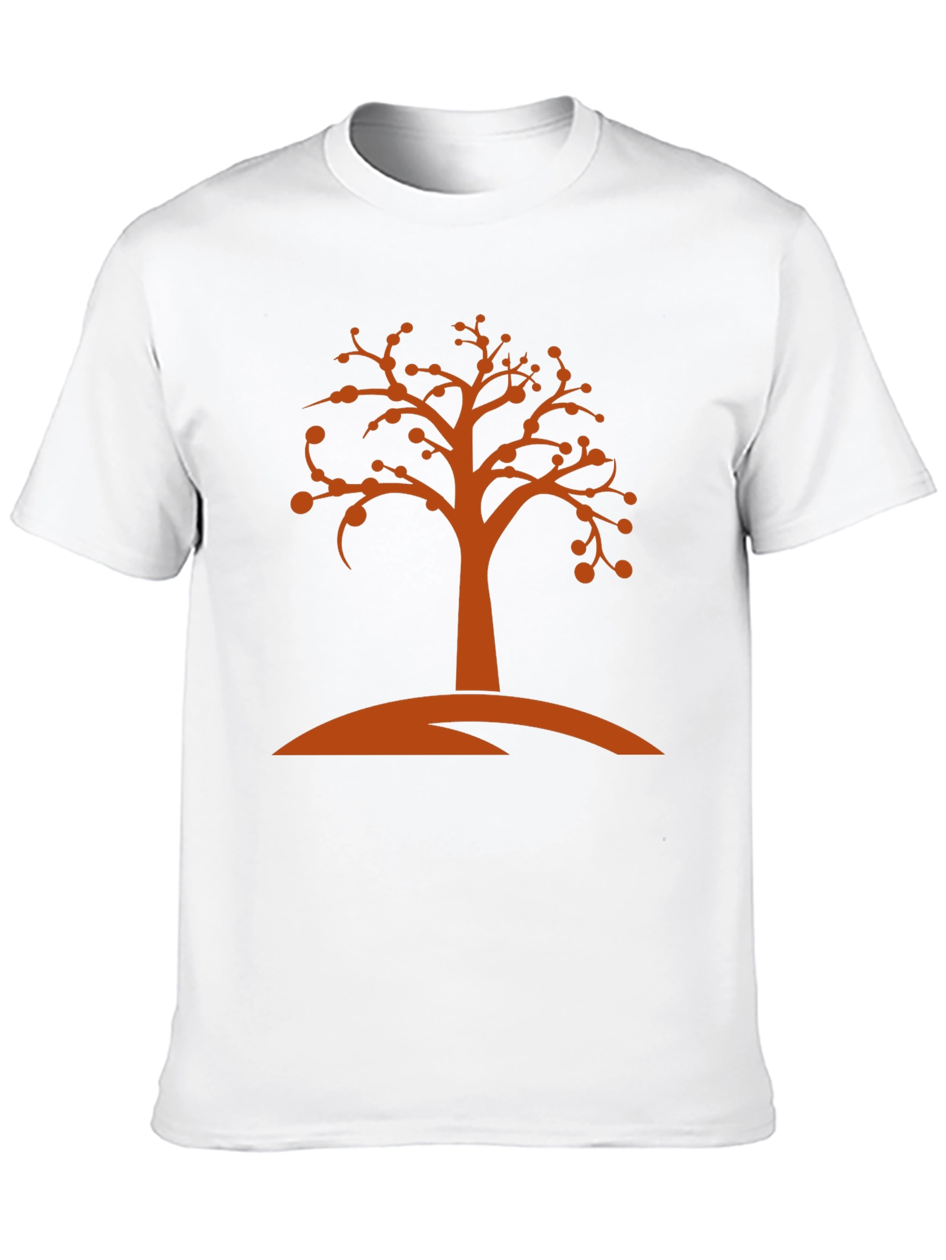 Modern Tree Graphic Tee - Stylish Unisex T-Shirt