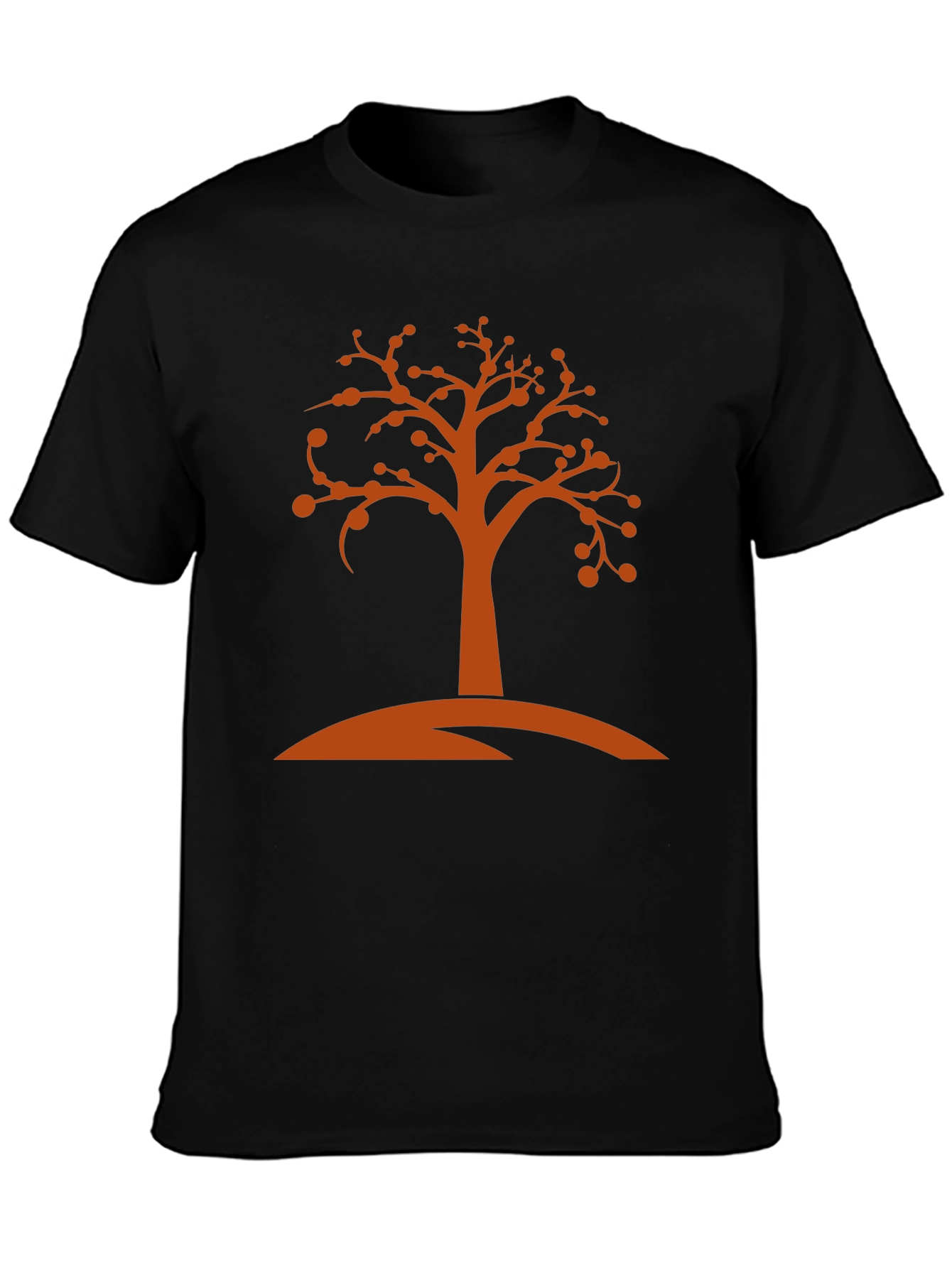 Modern Tree Graphic Tee - Stylish Unisex T-Shirt