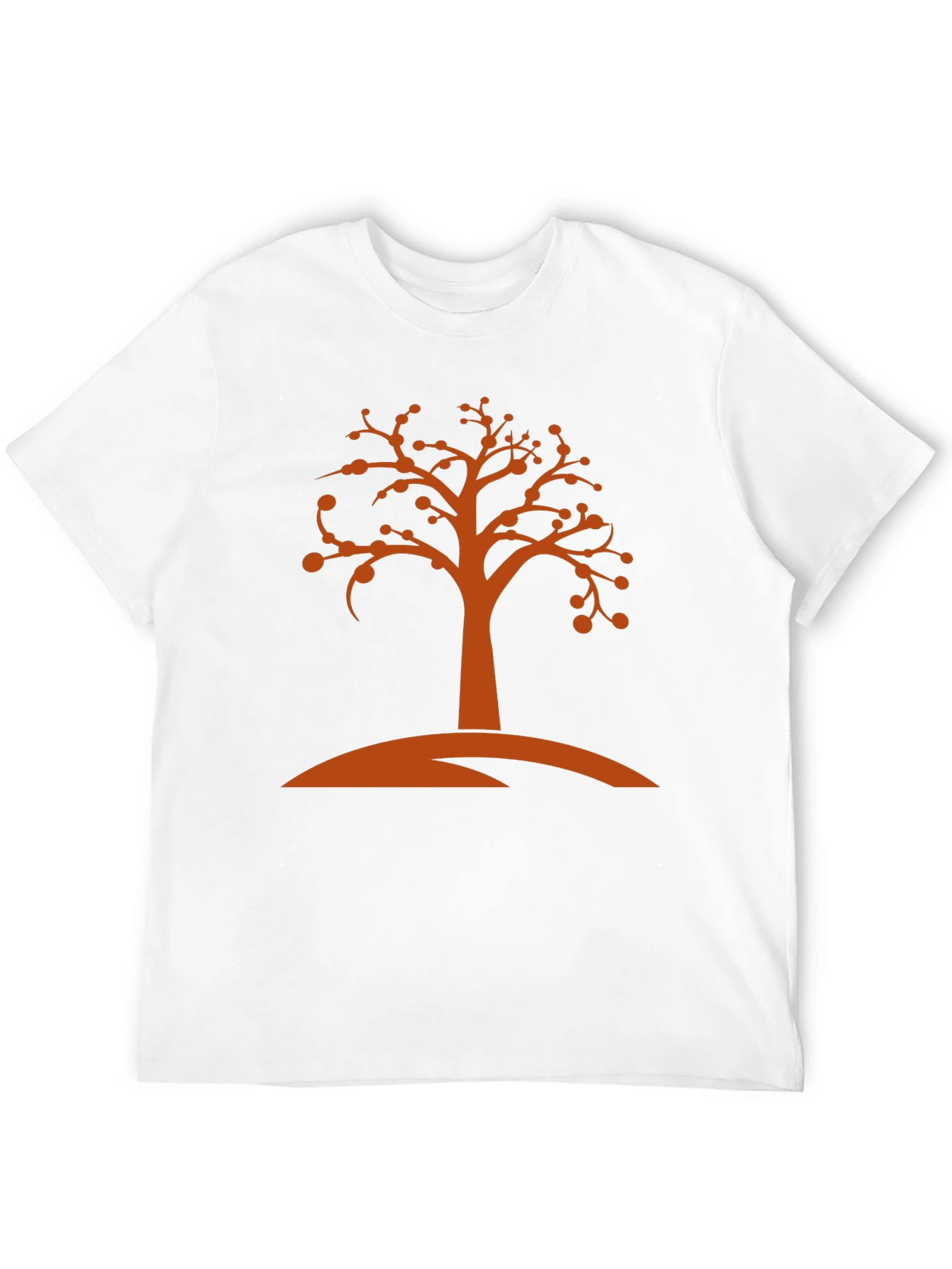 Modern Tree Graphic Tee - Stylish Unisex T-Shirt