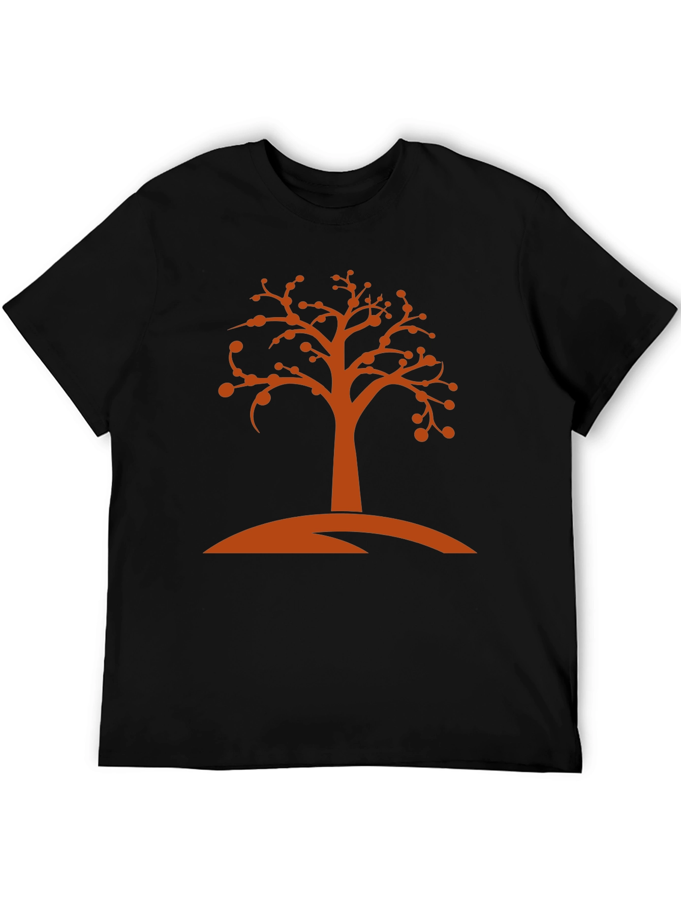 Modern Tree Graphic Tee - Stylish Unisex T-Shirt