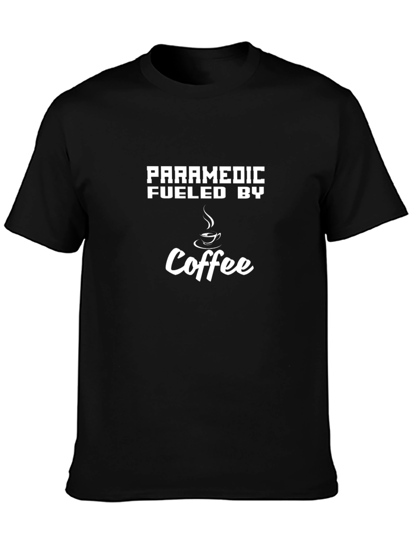 Paramedic Fuelled By Coffee Graphic T-Shirt