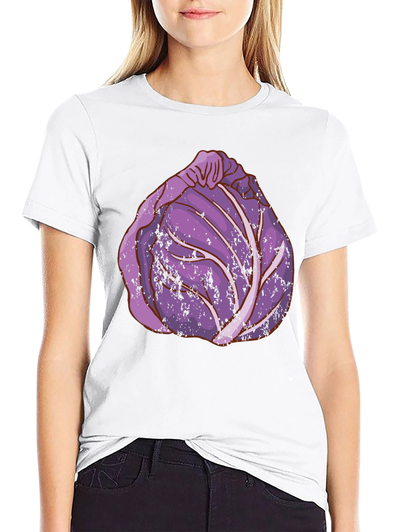 Red Cabbage Graphic T-Shirt