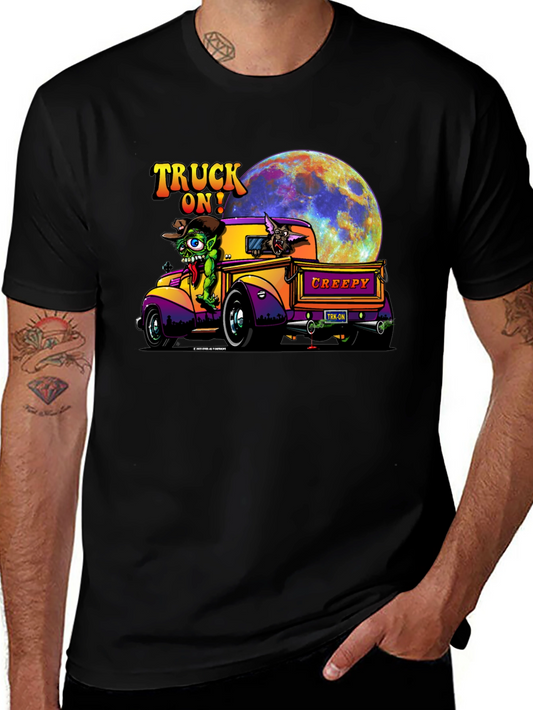 Truck On! Creepy Cartoon Graphic Tee