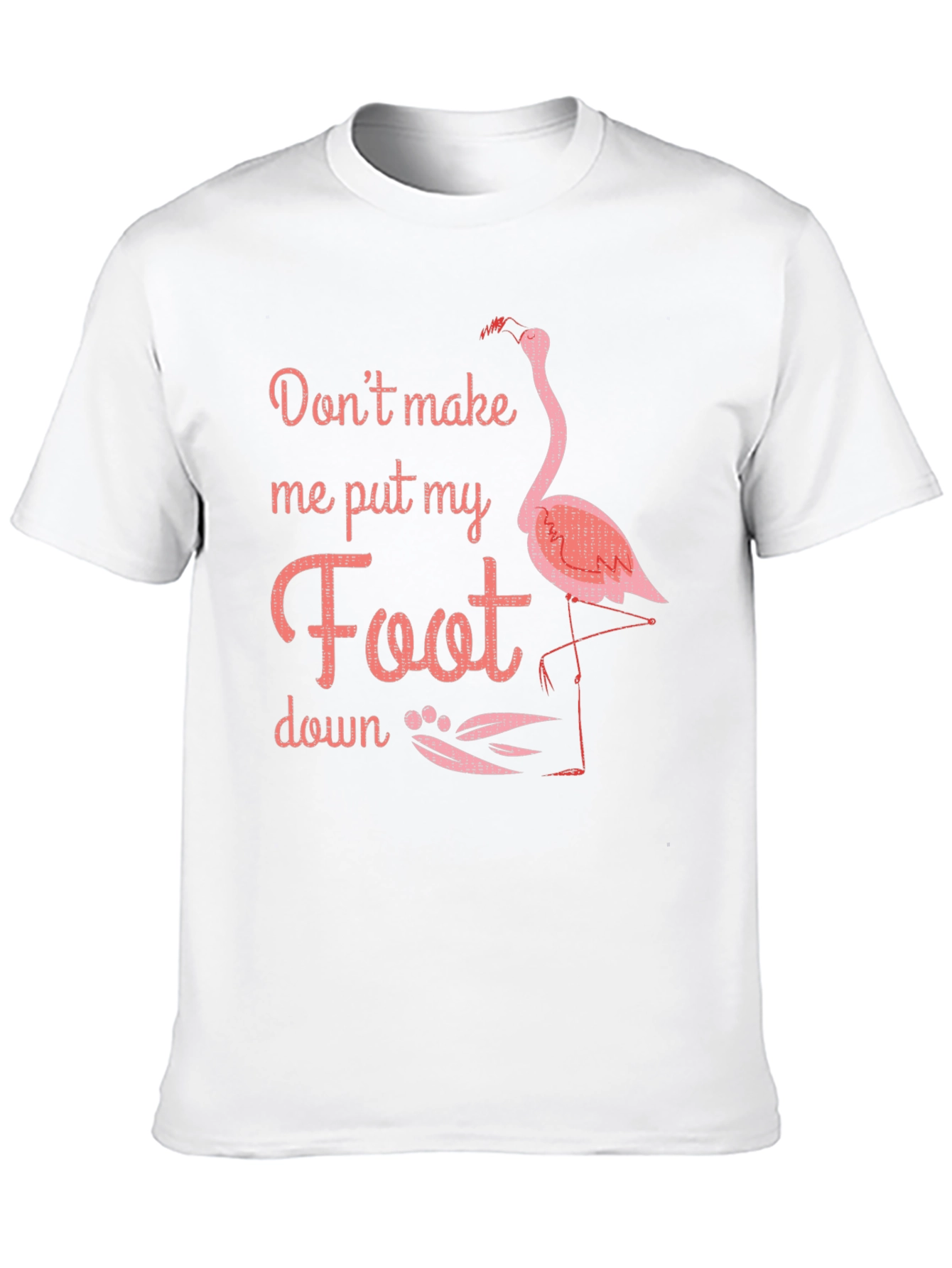 Flamingo Foot Down Graphic Tee