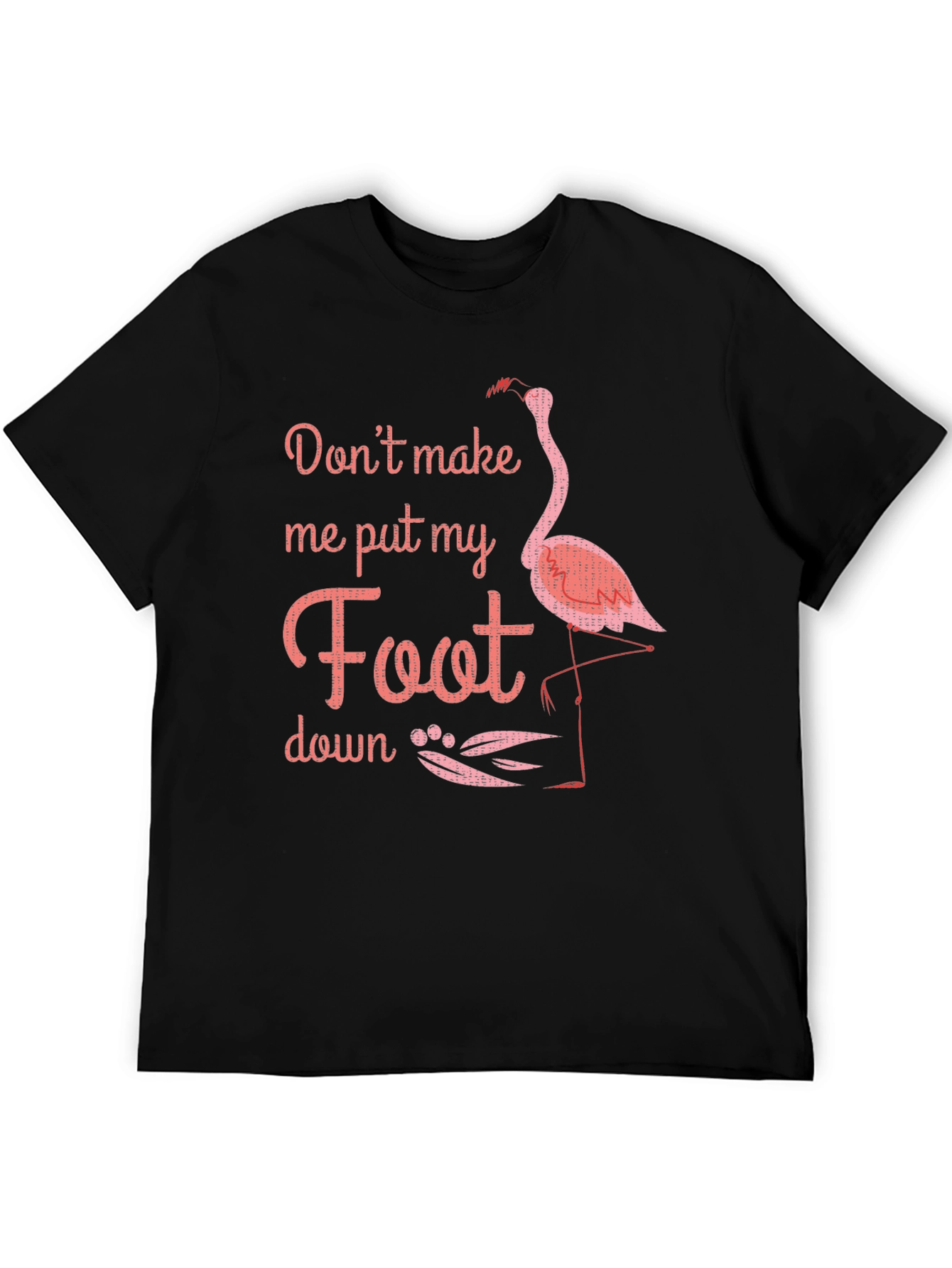 Flamingo Foot Down Graphic Tee