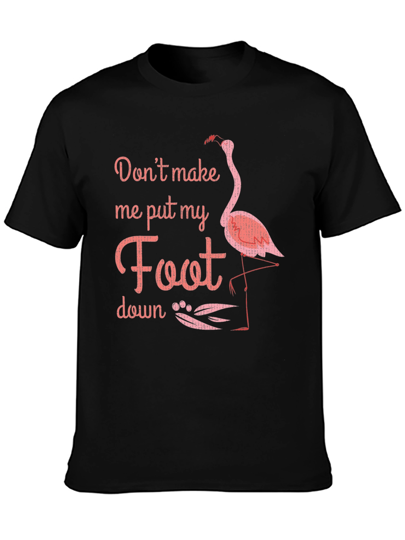 Flamingo Foot Down Graphic Tee