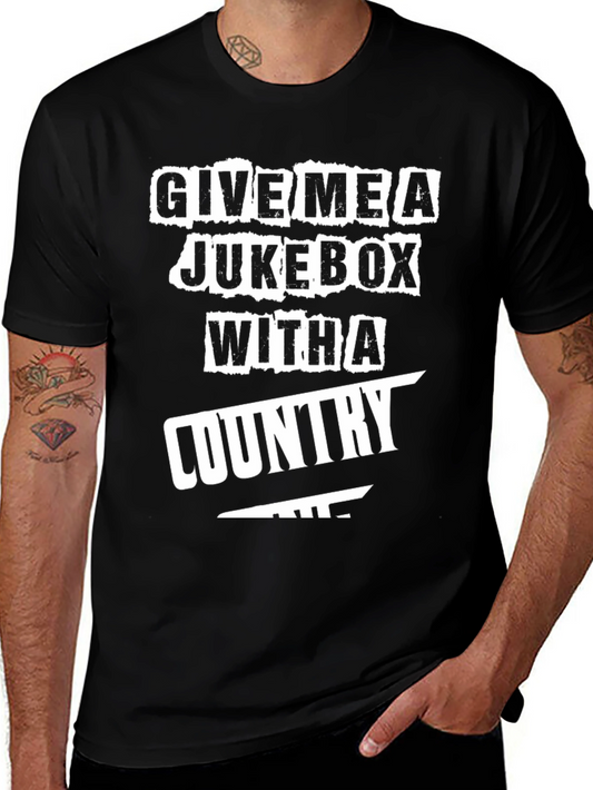 Give Me A Jukebox Country T-Shirt