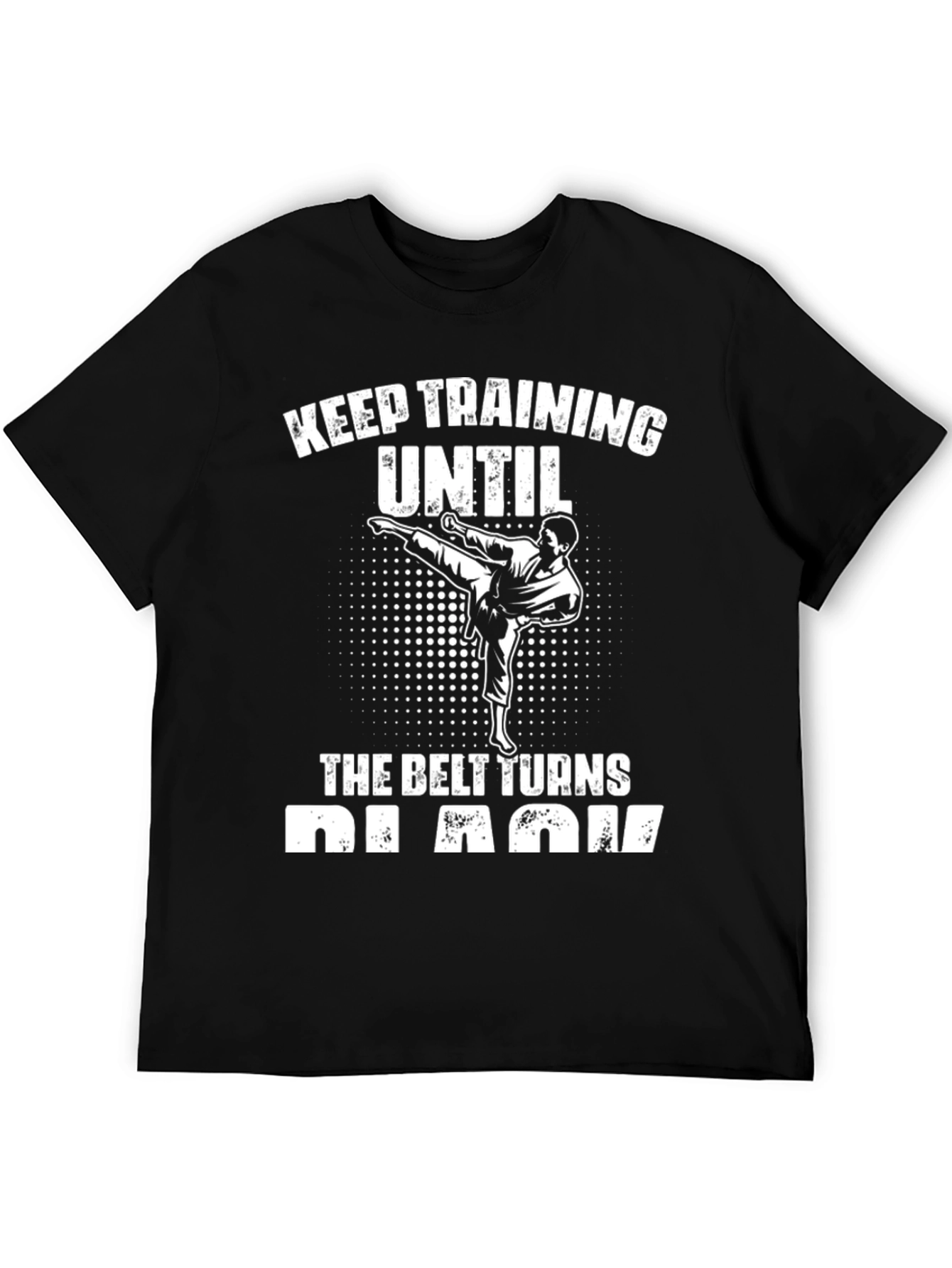 Keep Training T-Shirt - Karate Black Belt