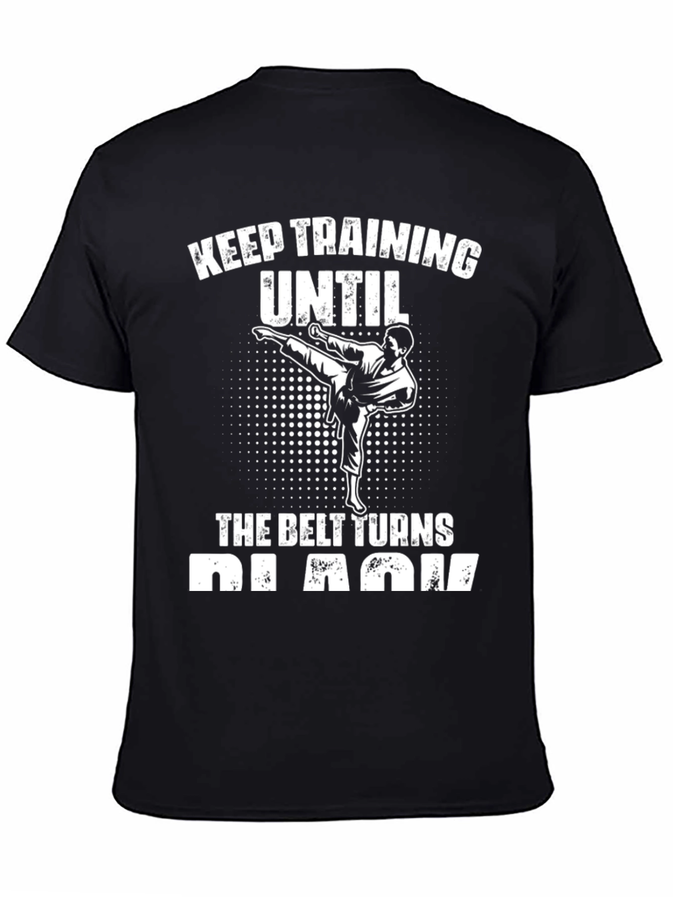 Keep Training T-Shirt - Karate Black Belt