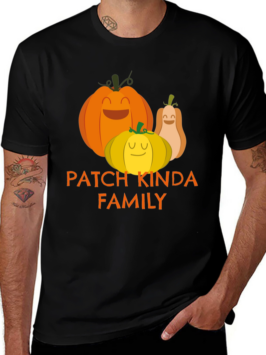 Patch Kinda Family T-Shirt - Halloween Fun