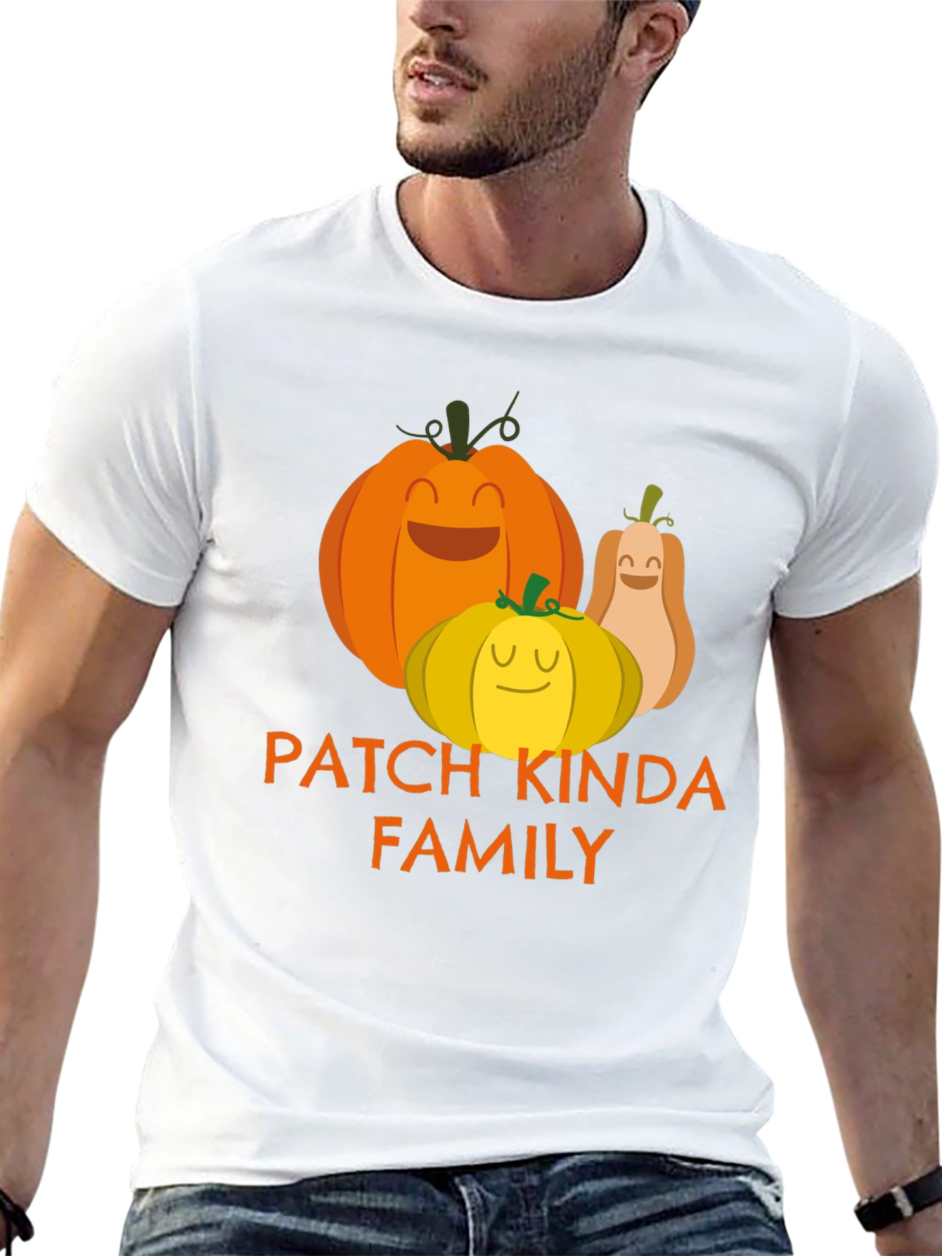 Patch Kinda Family T-Shirt - Halloween Fun