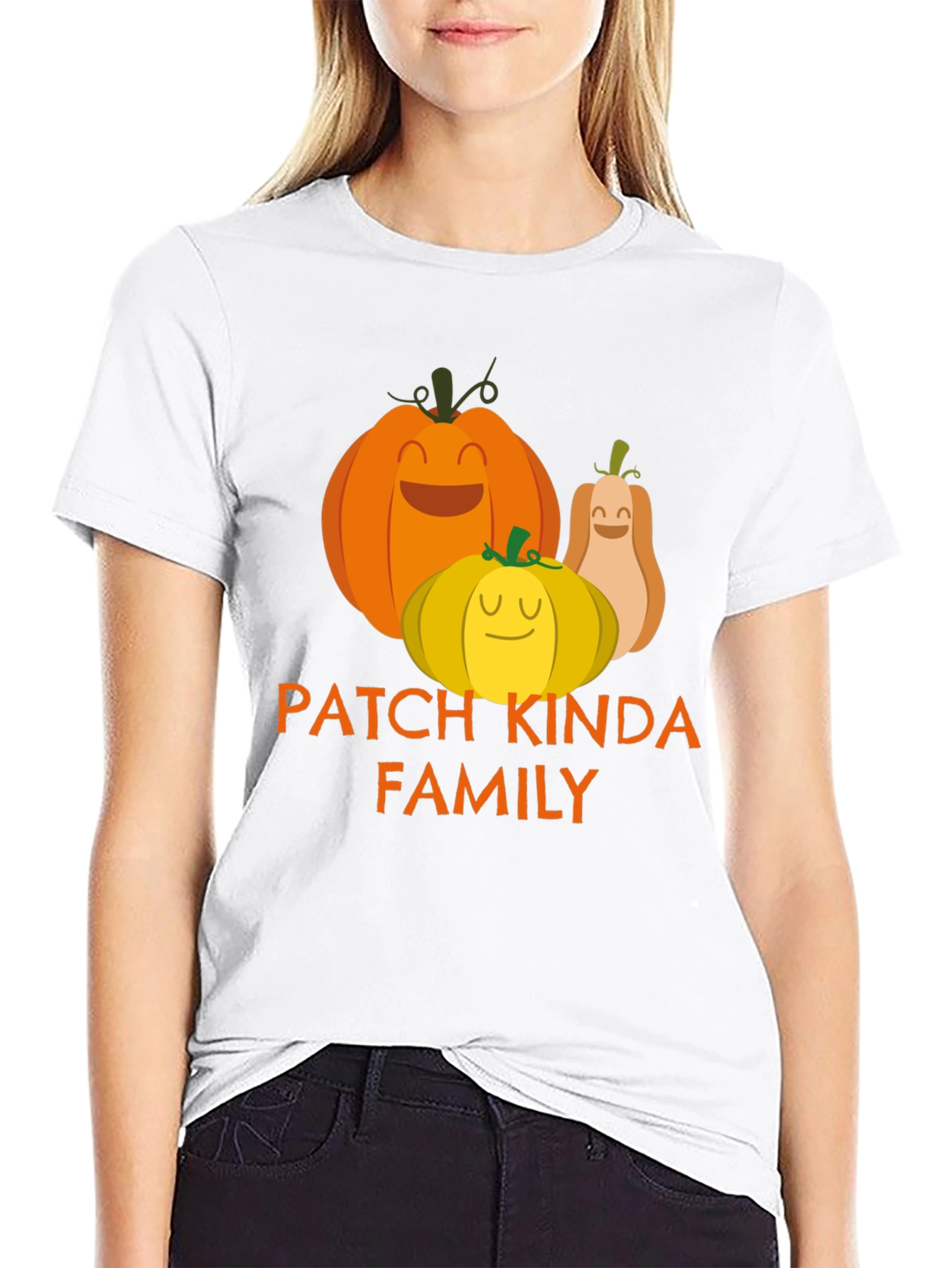 Patch Kinda Family T-Shirt - Halloween Fun