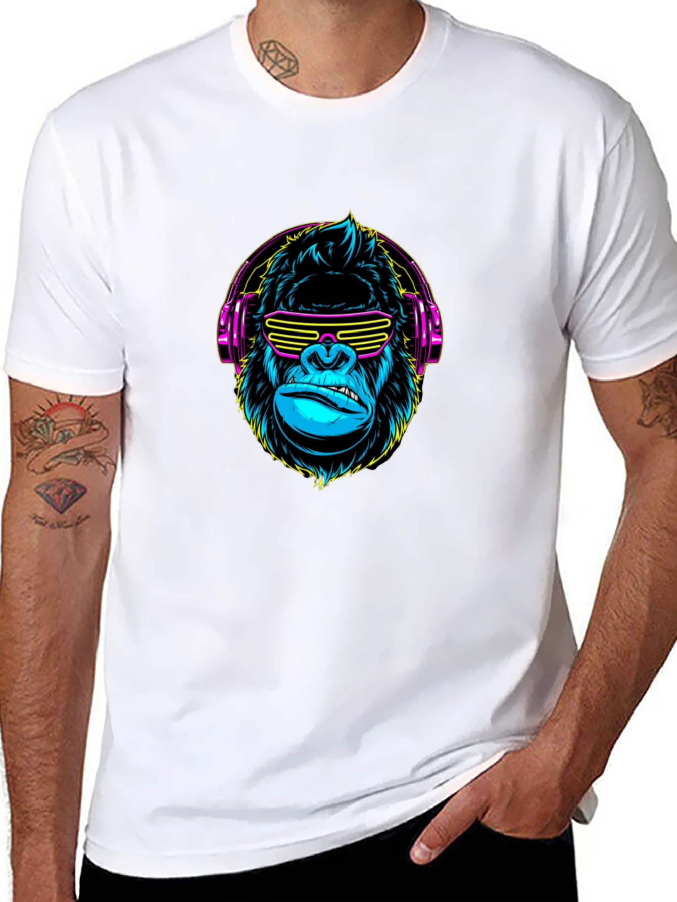 Cool Gorilla Graphic Tee - DJ Ape Shirt