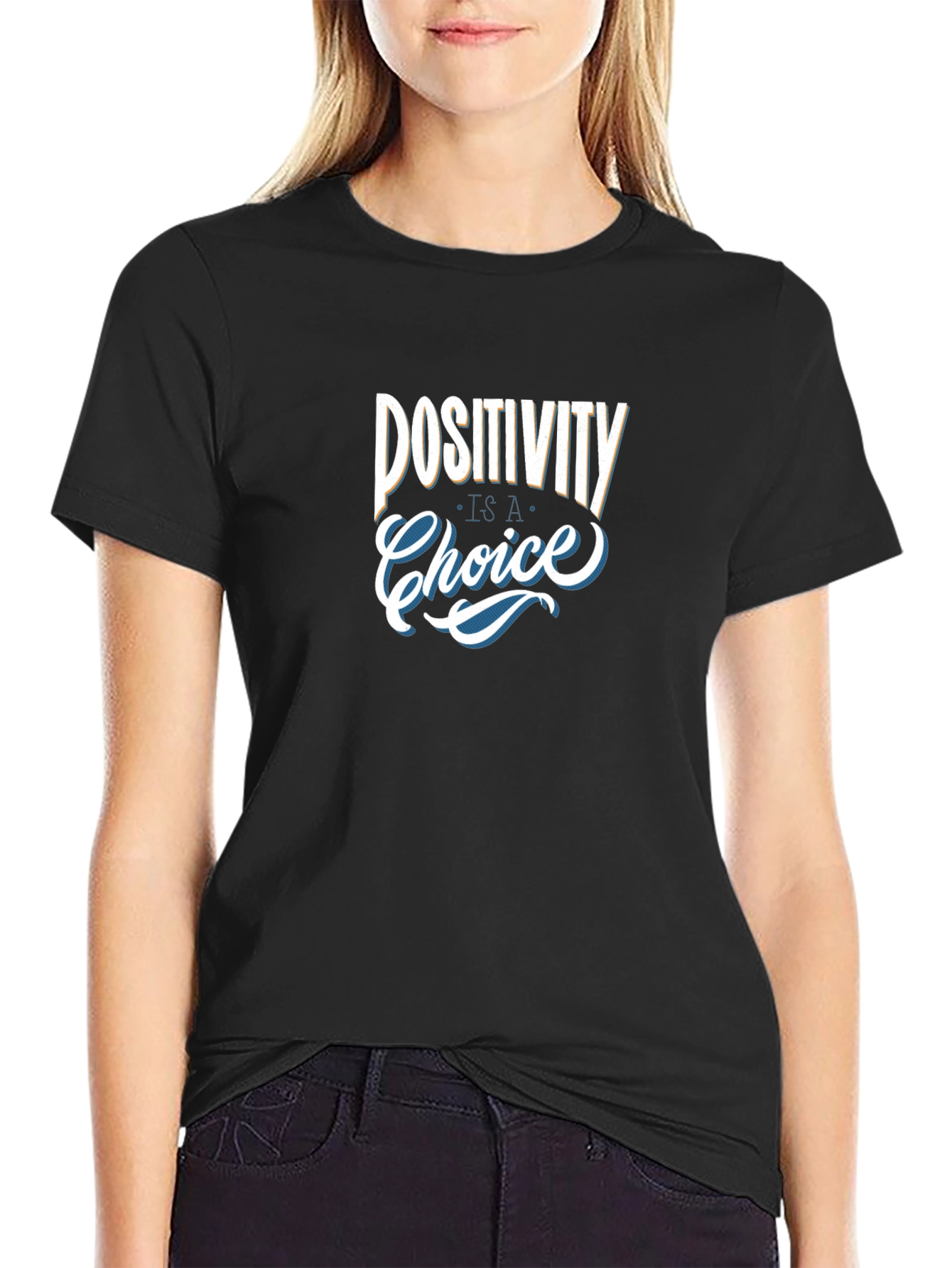 Positivity is a Choice Graphic Tee