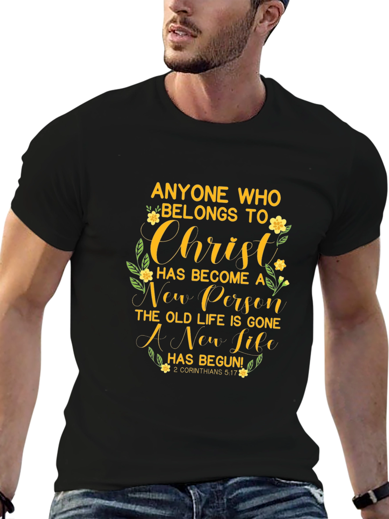 Christian New Person Graphic T-Shirt