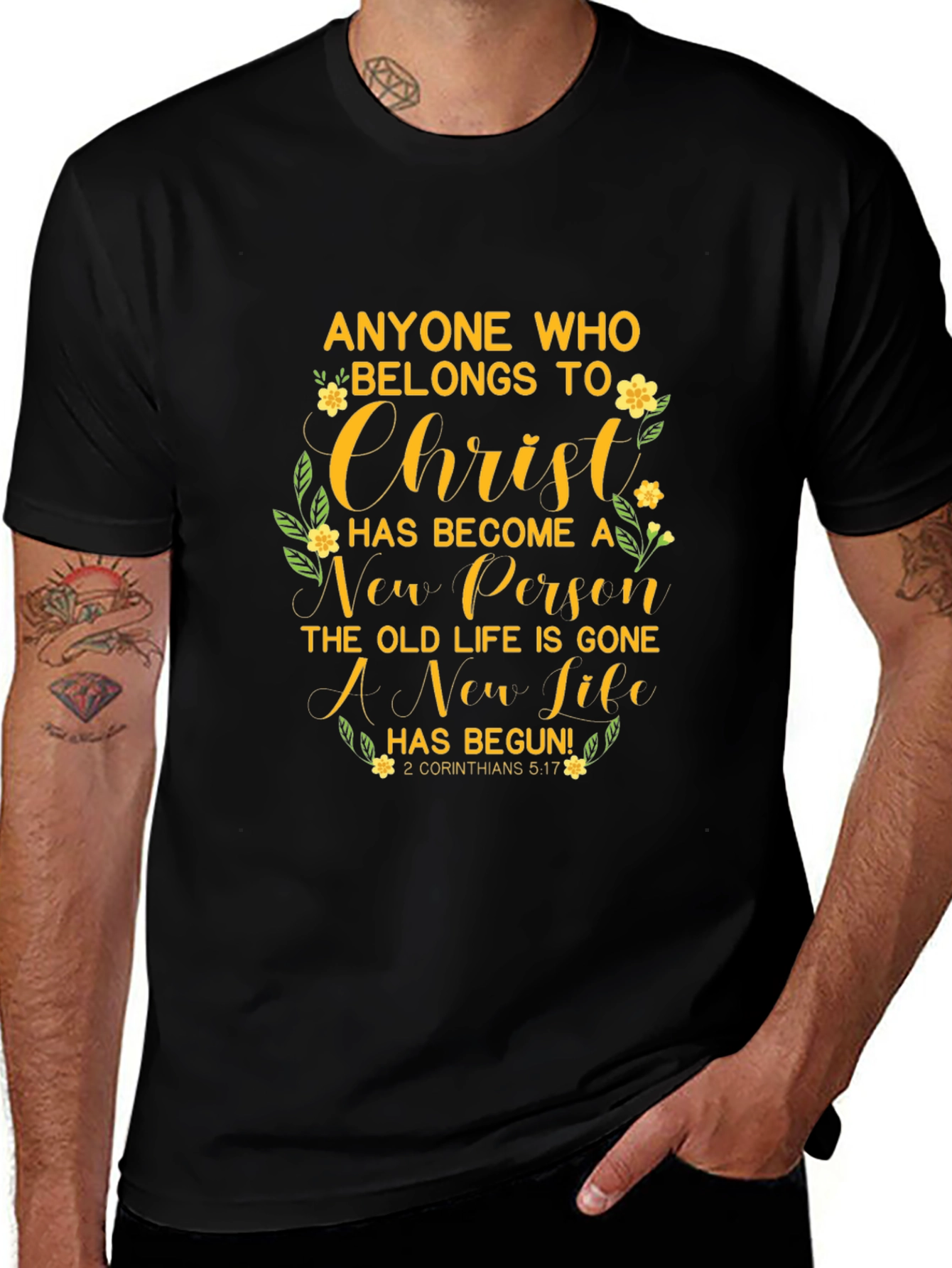 Christian New Person Graphic T-Shirt
