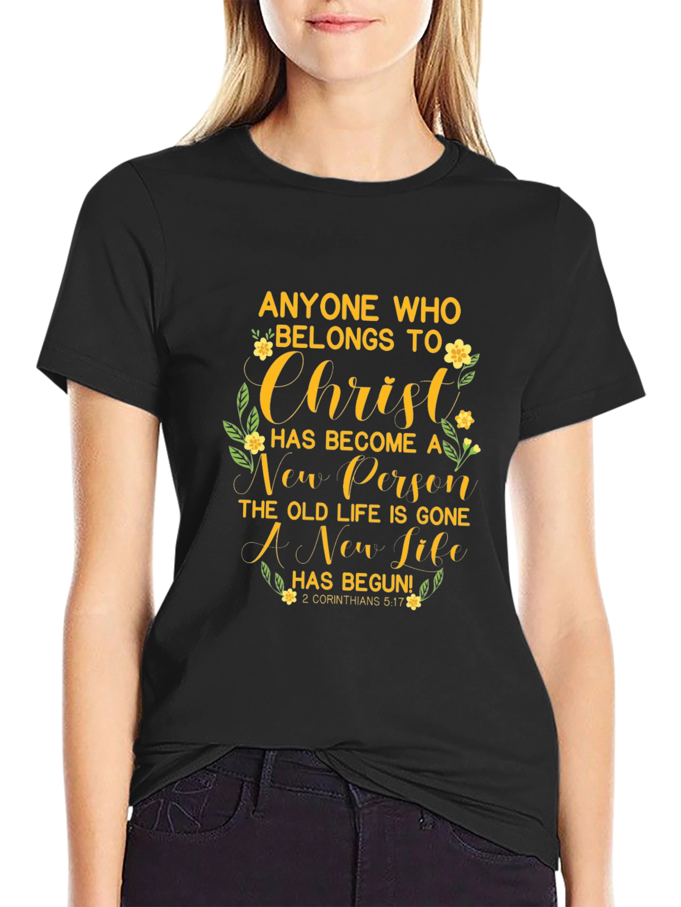 Christian New Person Graphic T-Shirt