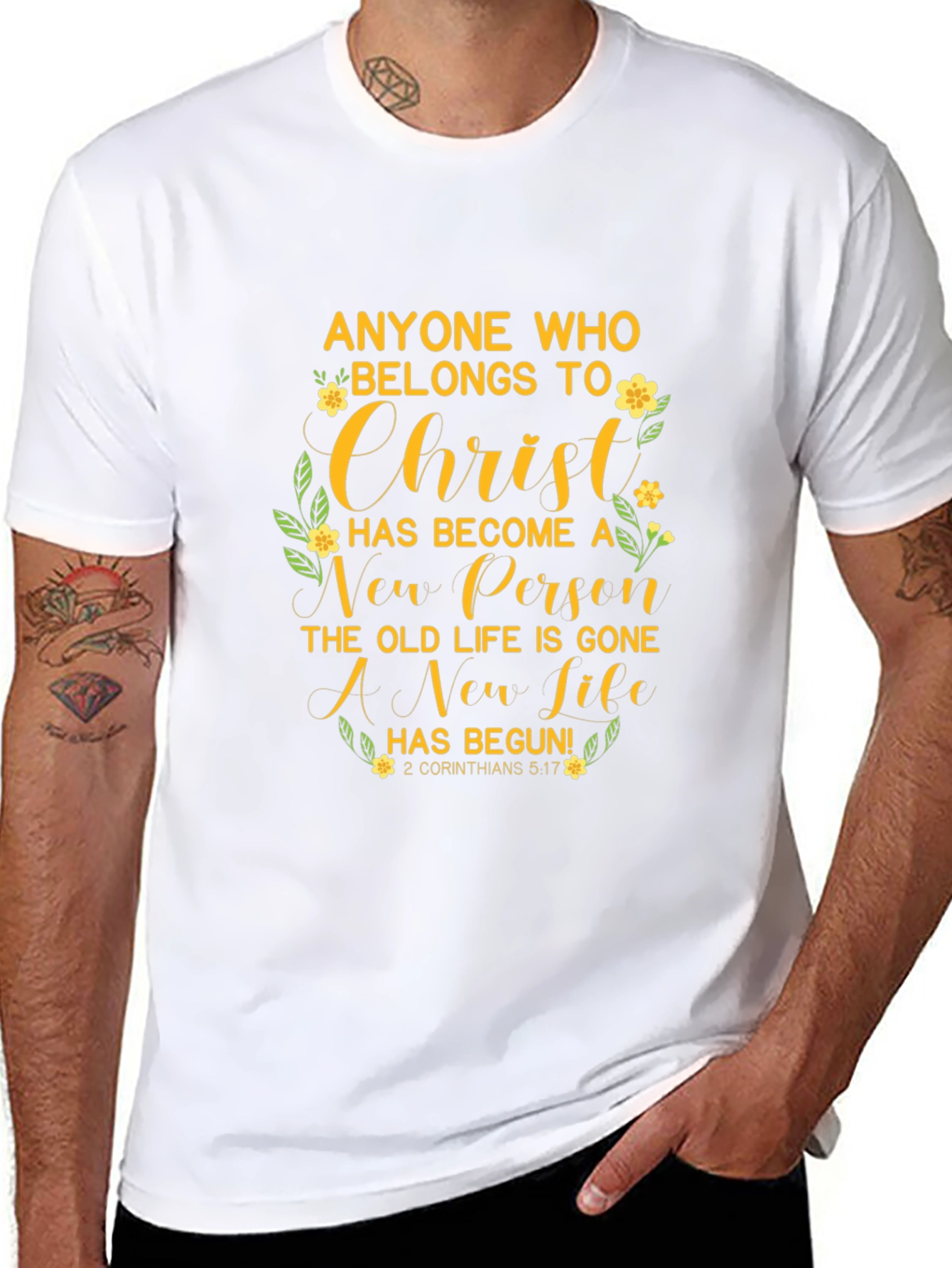 Christian New Person Graphic T-Shirt