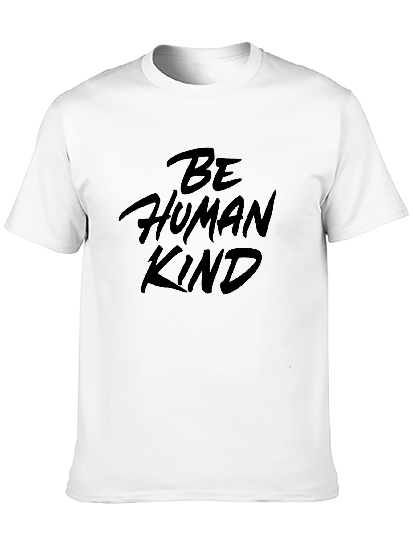 Be Human Kind Graphic Tee - Black T-Shirt