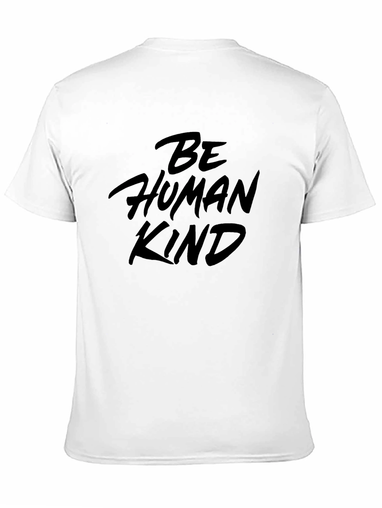 Be Human Kind Graphic Tee - Black T-Shirt