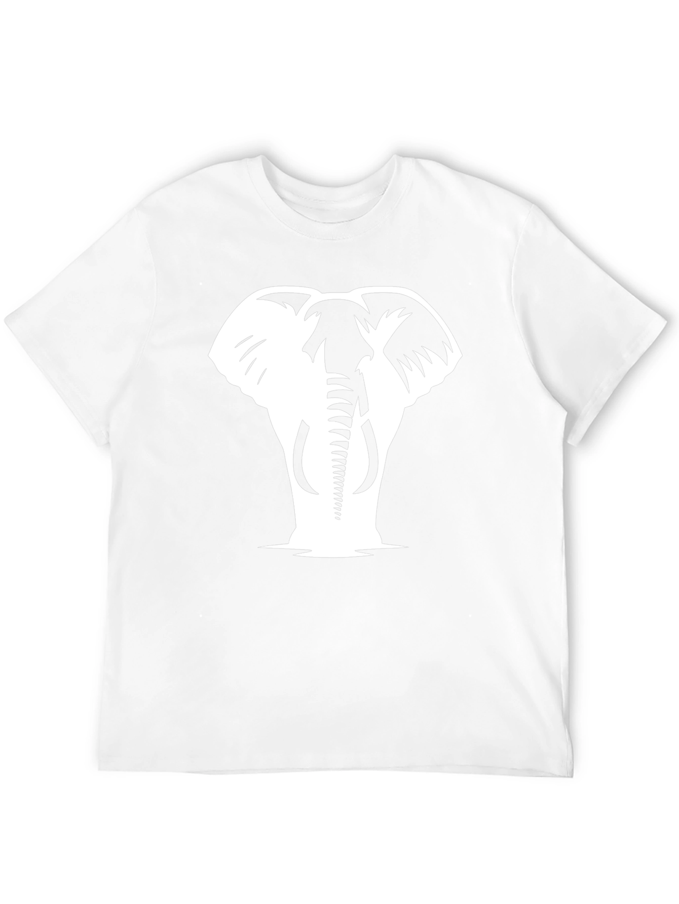 Elephant Graphic Tee - Stylish Black Cotton T-Shirt