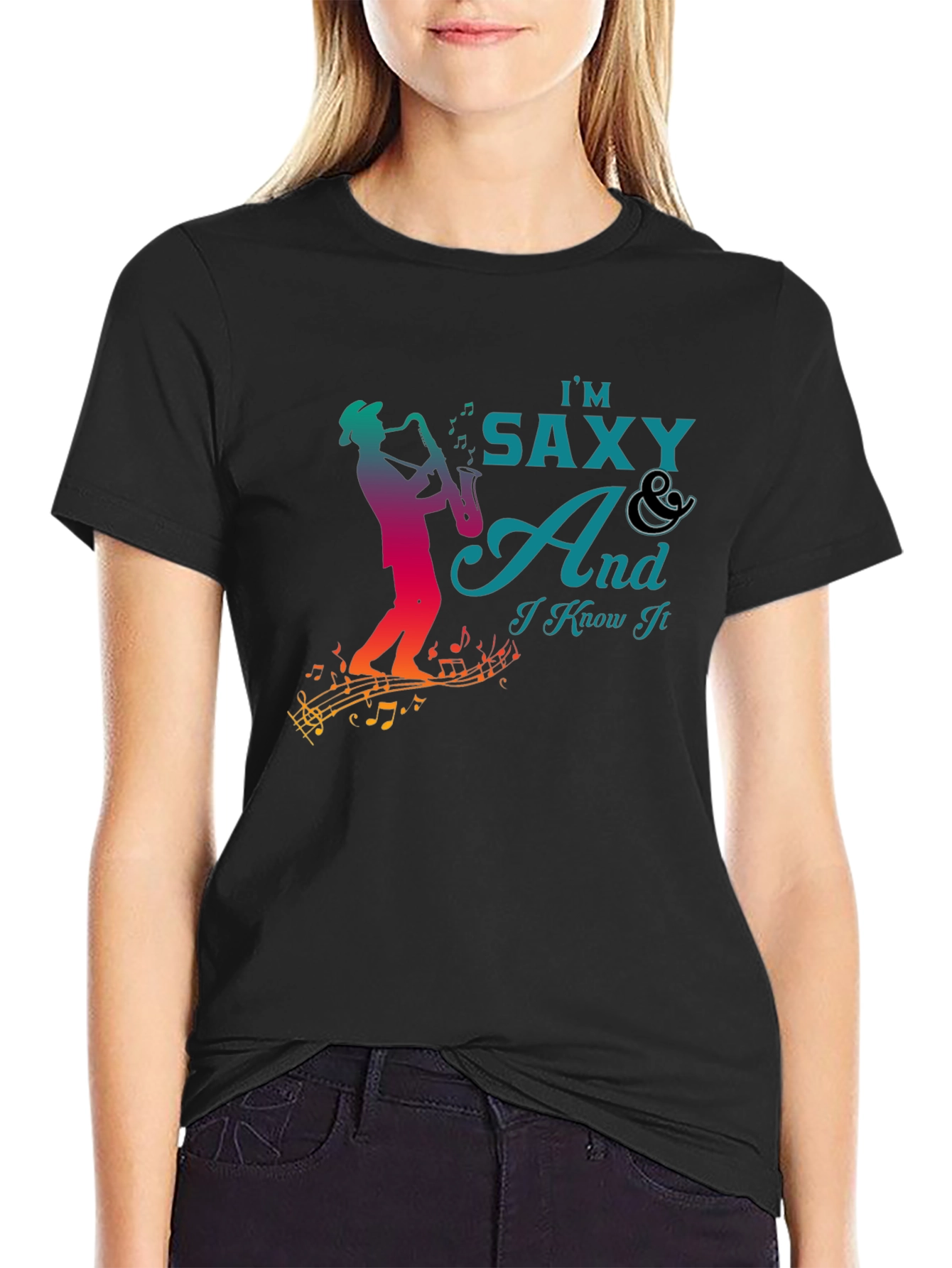 Im Saxy And I Know It Graphic T-Shirt