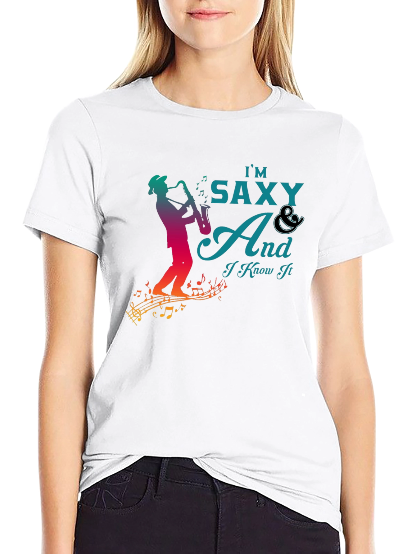Im Saxy And I Know It Graphic T-Shirt
