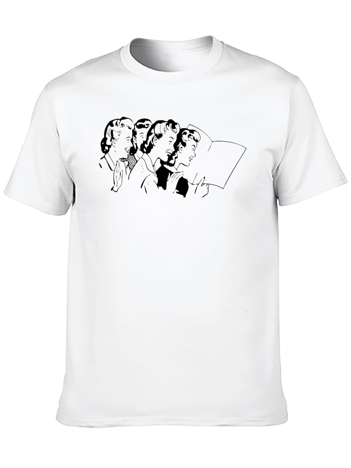 Retro Reading Group Graphic Tee - Unisex