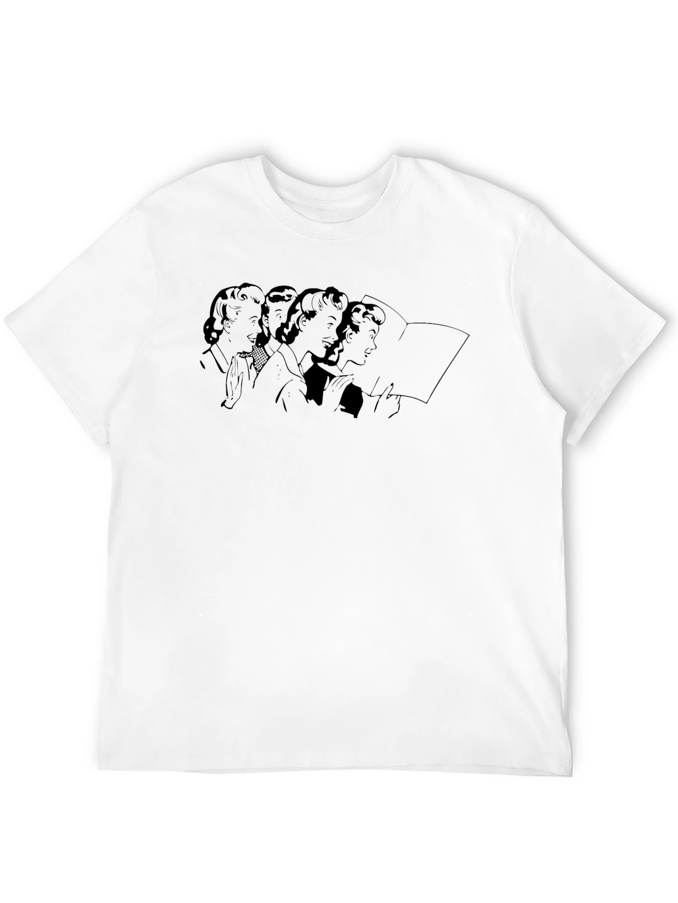 Retro Reading Group Graphic Tee - Unisex