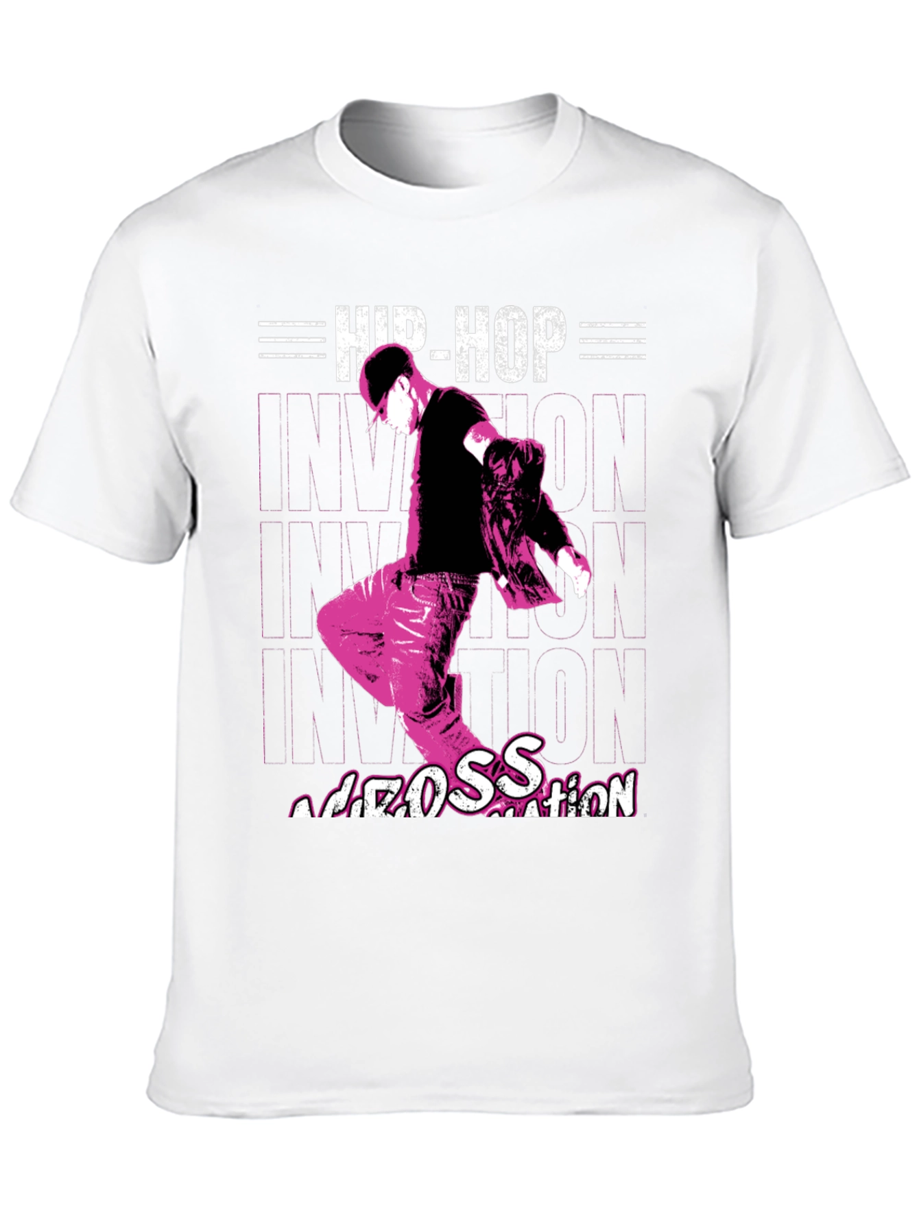 Hip-Hop Nation Graphic Tee - Black