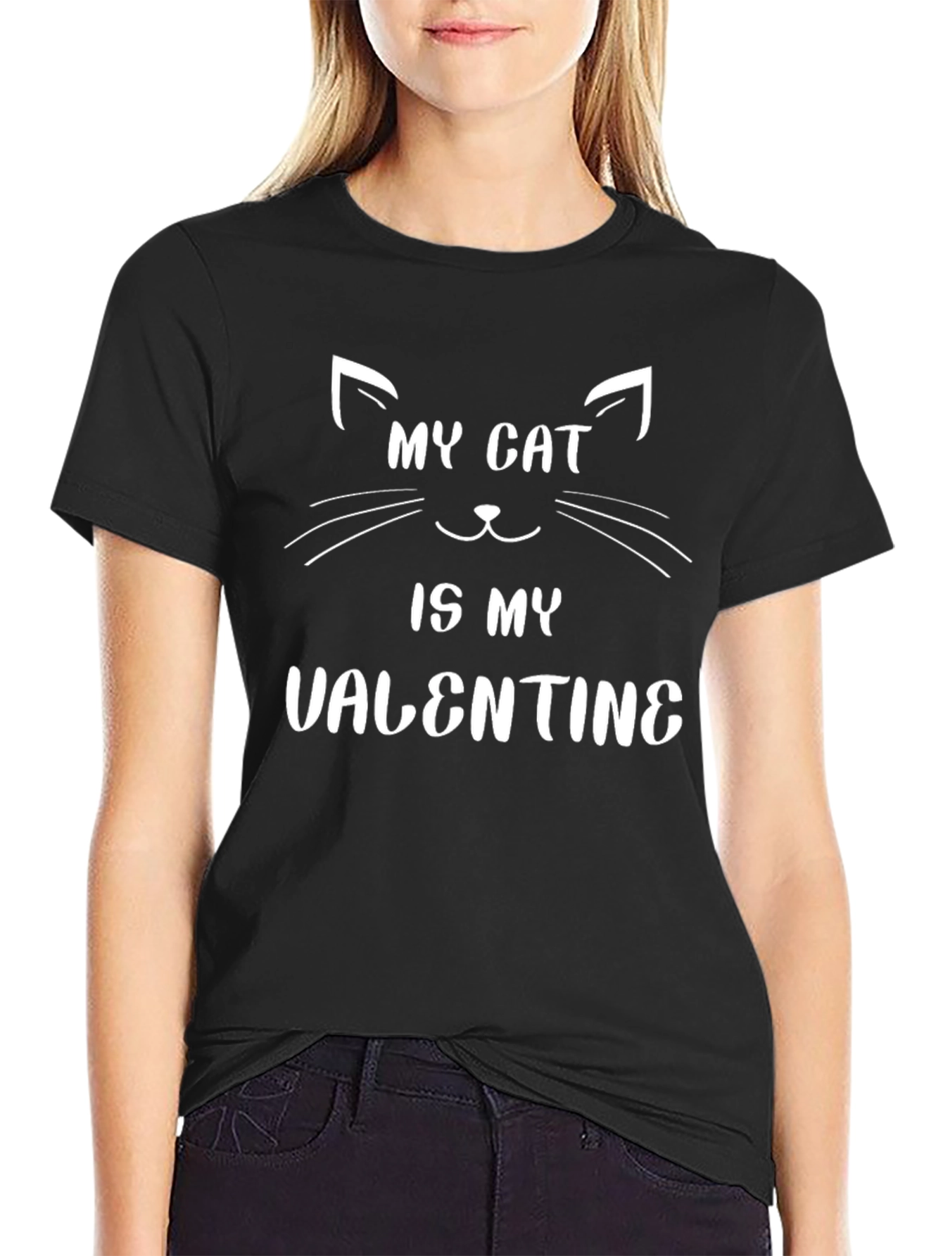 My Cat is My Valentine T-Shirt