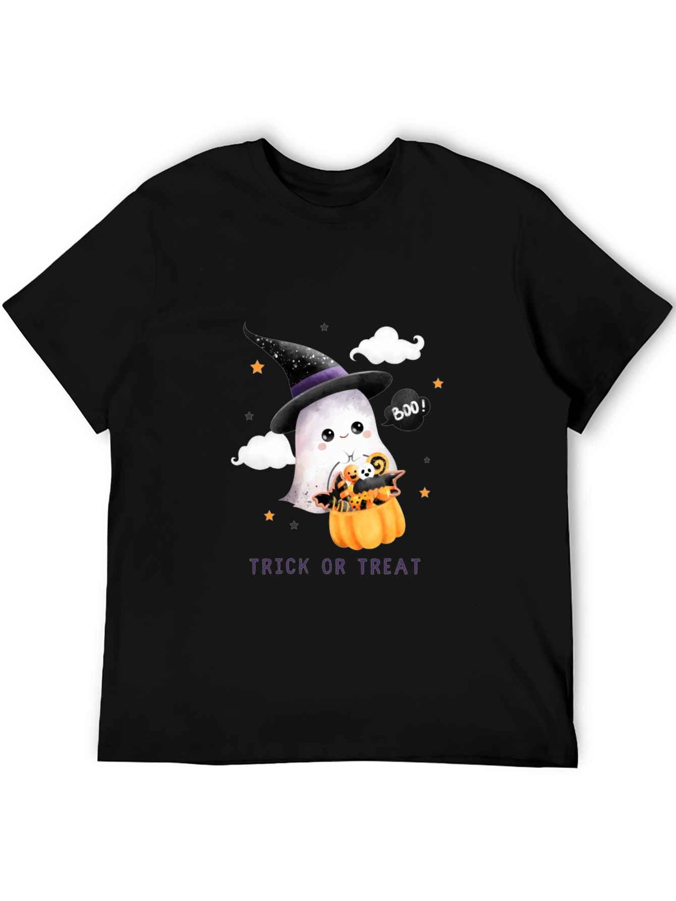Halloween Ghost Trick or Treat T-Shirt