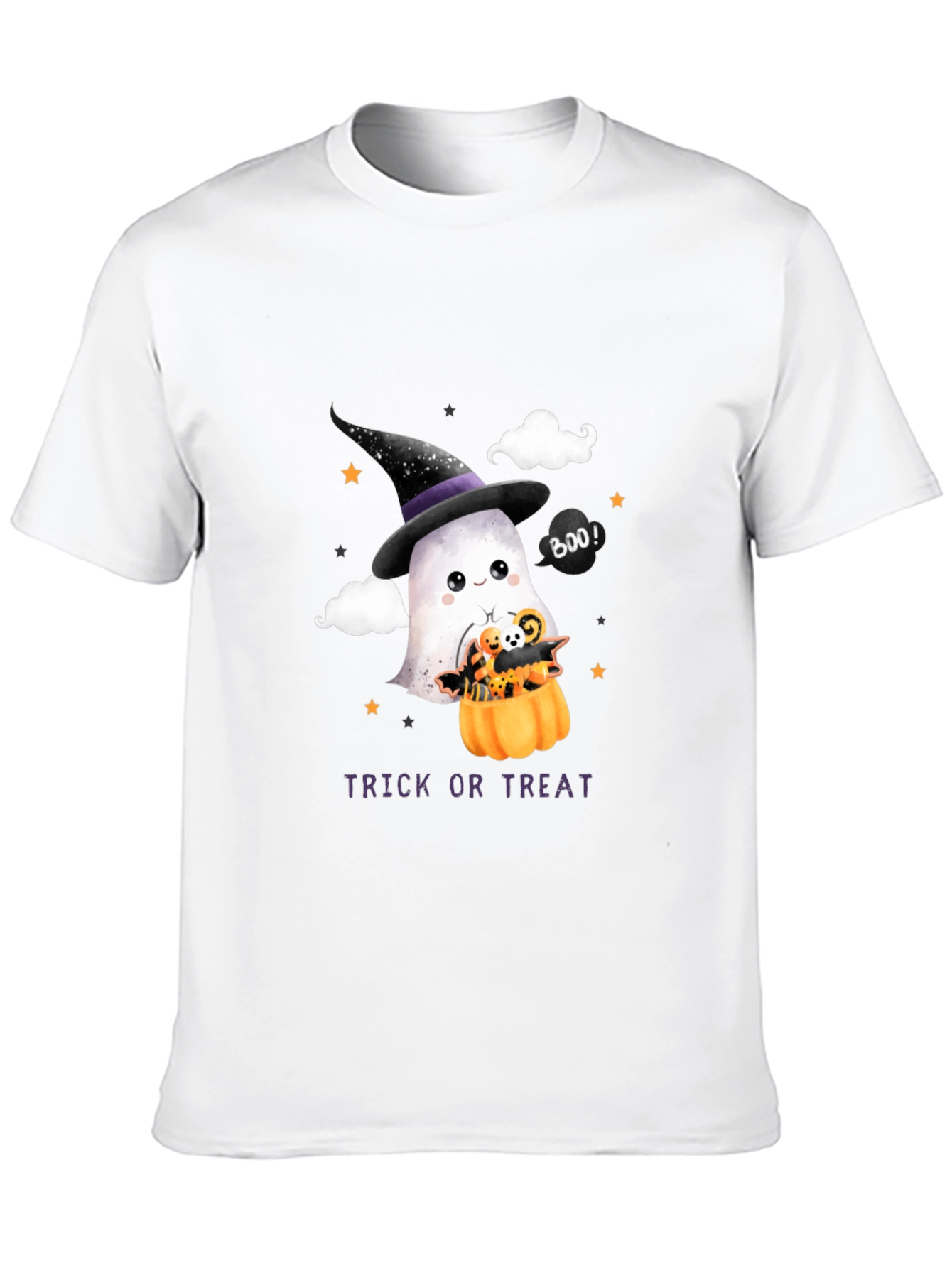 Halloween Ghost Trick or Treat T-Shirt