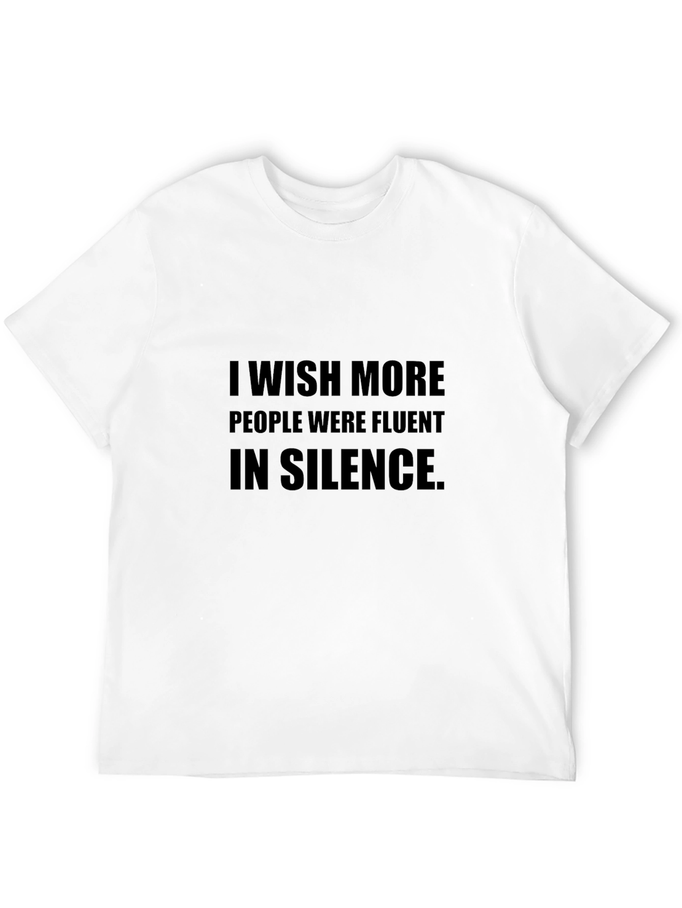 Silent Wish Black Tee