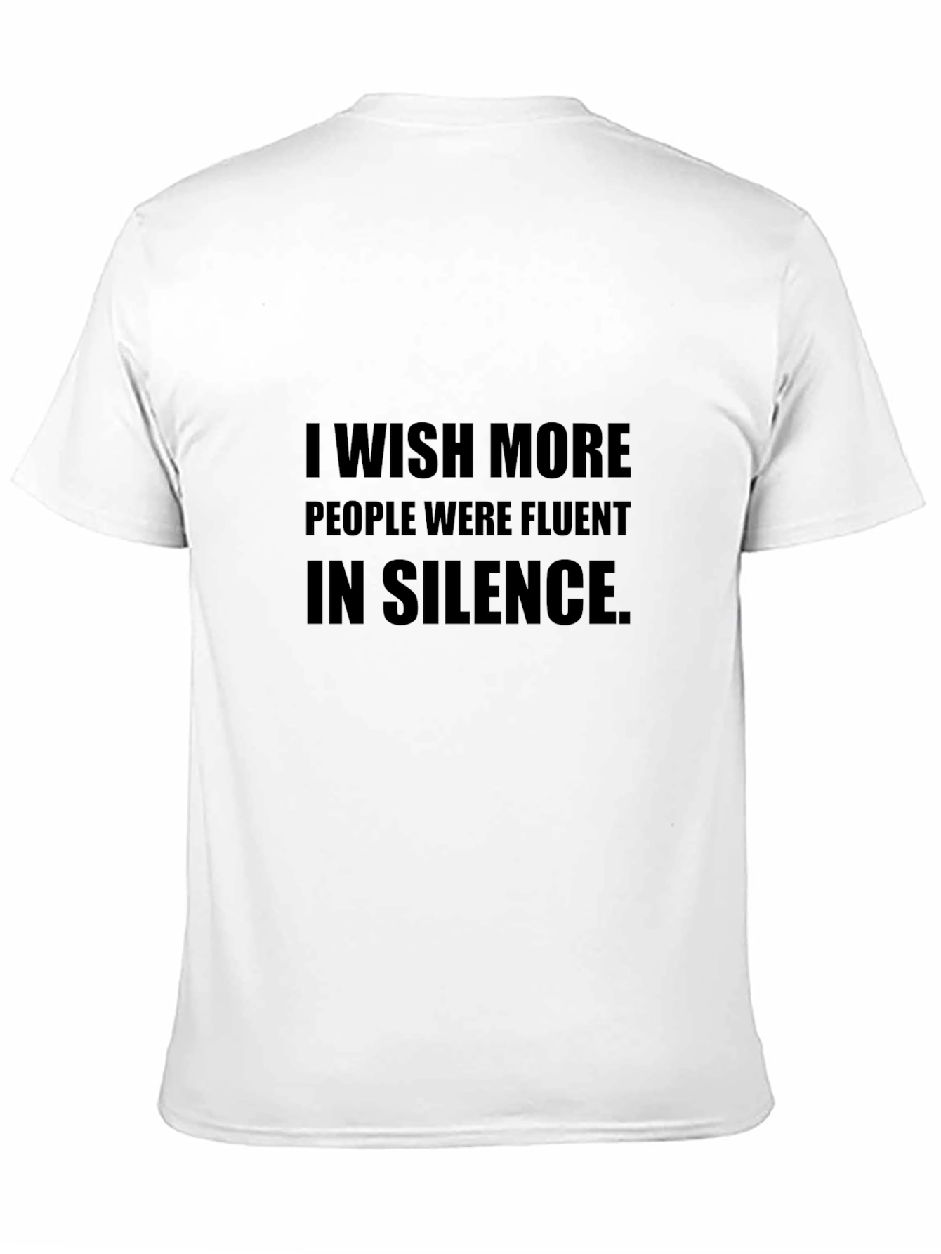 Silent Wish Black Tee