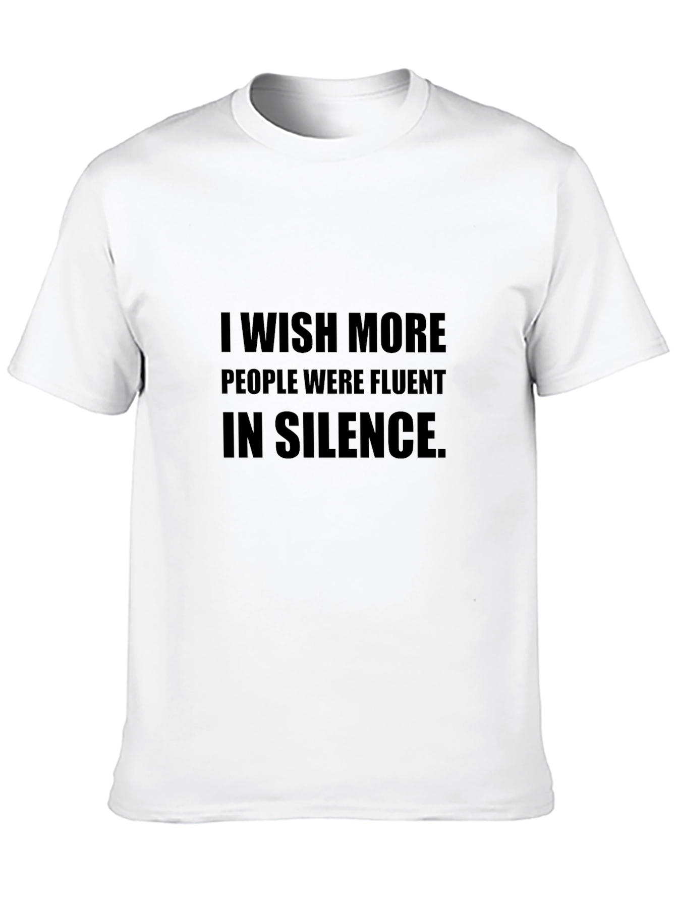 Silent Wish Black Tee