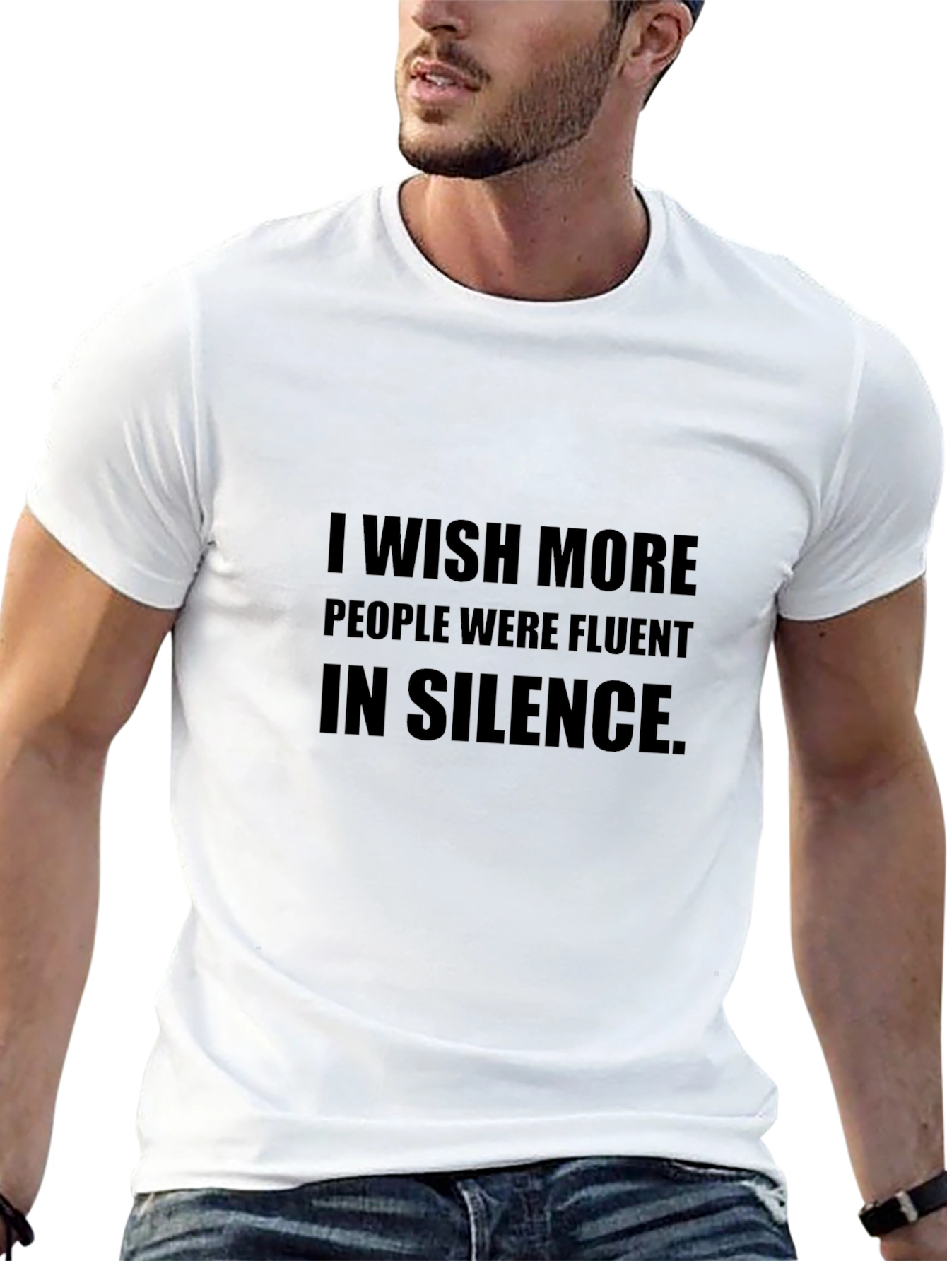 Silent Wish Black Tee