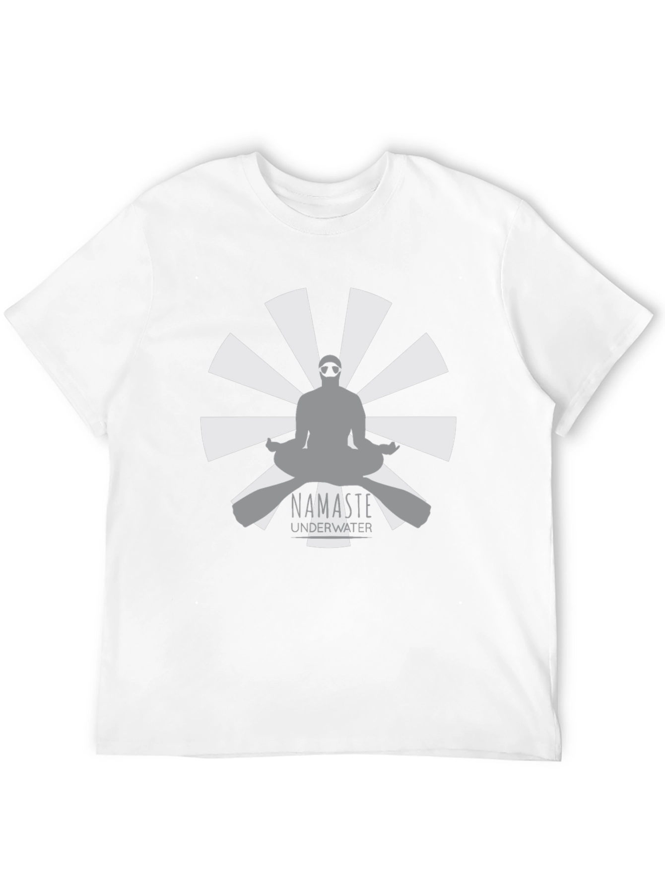 Namaste Underwater Graphic T-Shirt