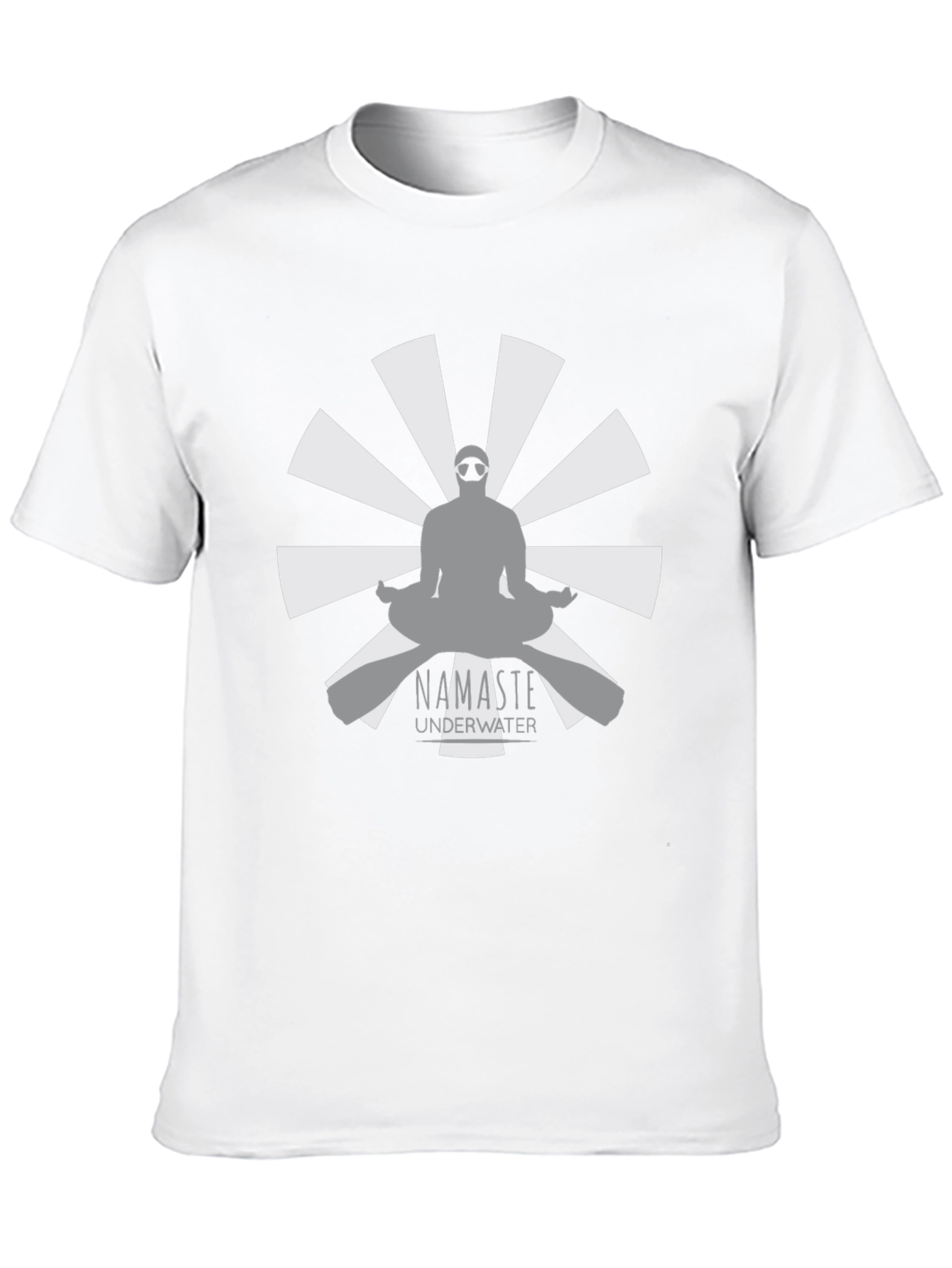 Namaste Underwater Graphic T-Shirt