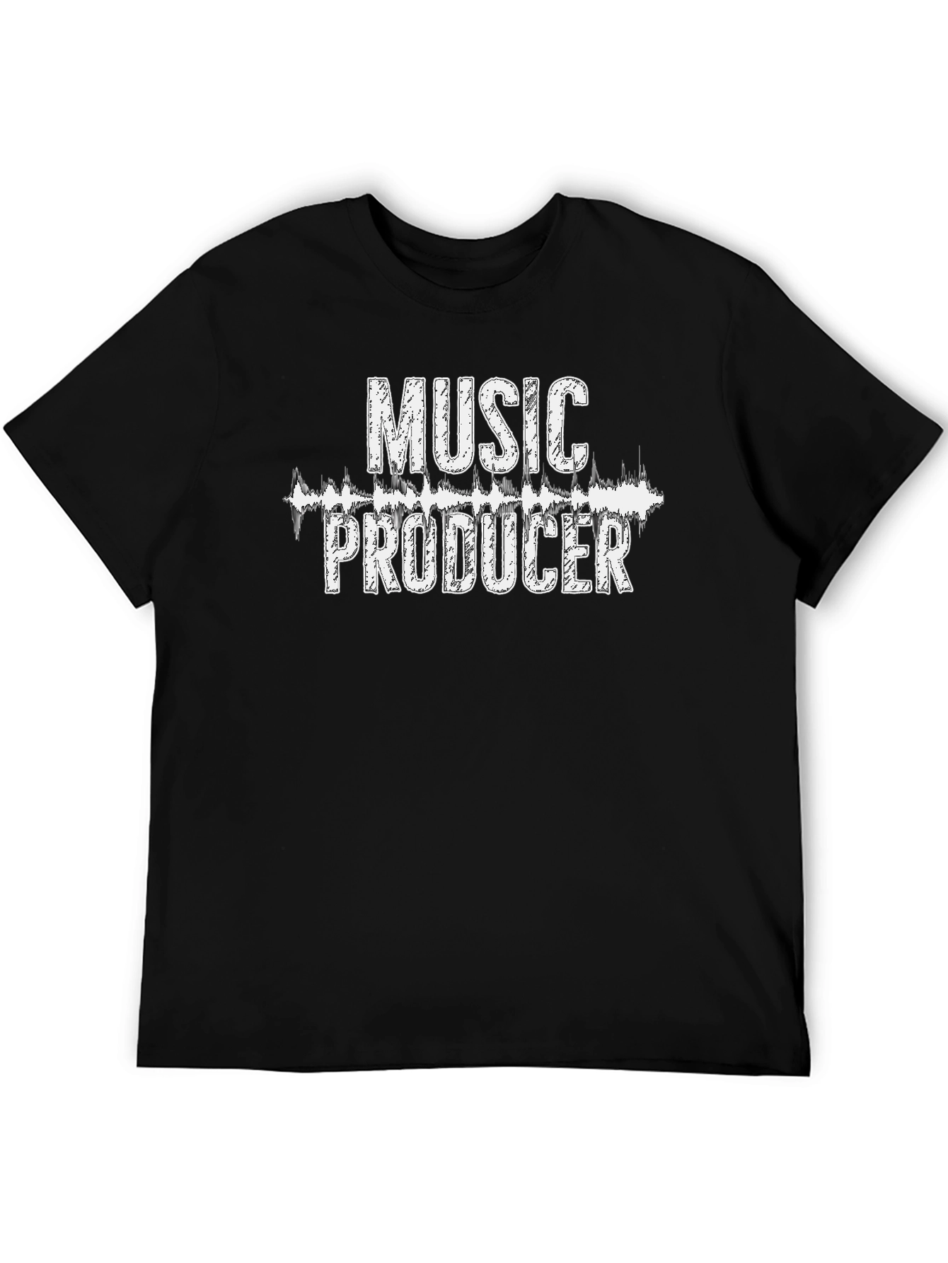Music Producer T-Shirt - Black Graphic Tee