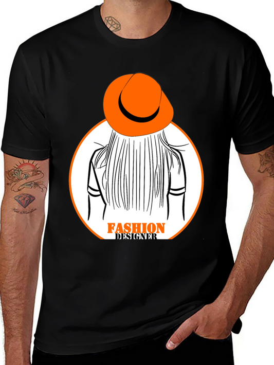 Fashion Designer Graphic Tee - Stylish Unisex T-Shirt