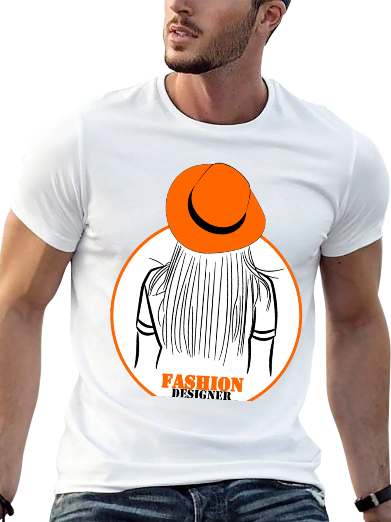Fashion Designer Graphic Tee - Stylish Unisex T-Shirt