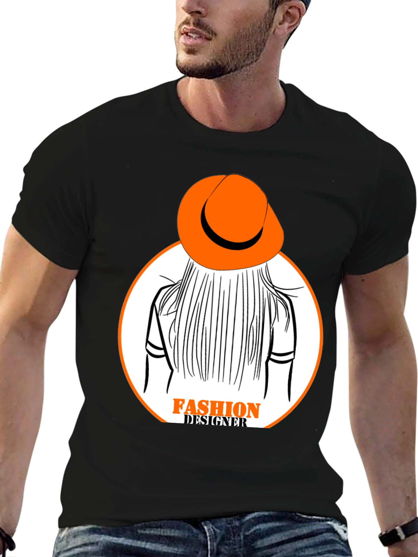Fashion Designer Graphic Tee - Stylish Unisex T-Shirt