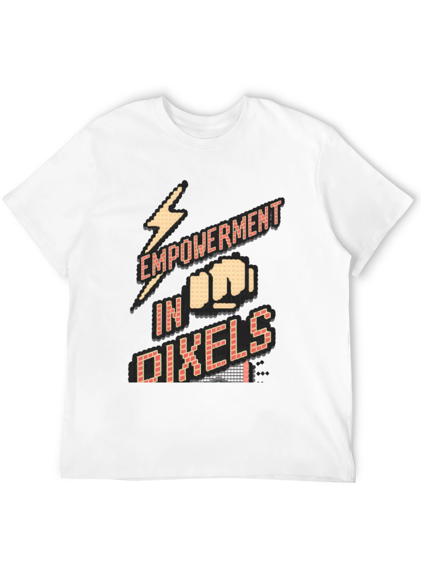 Empowerment in Dixels T-Shirt Pixel Art