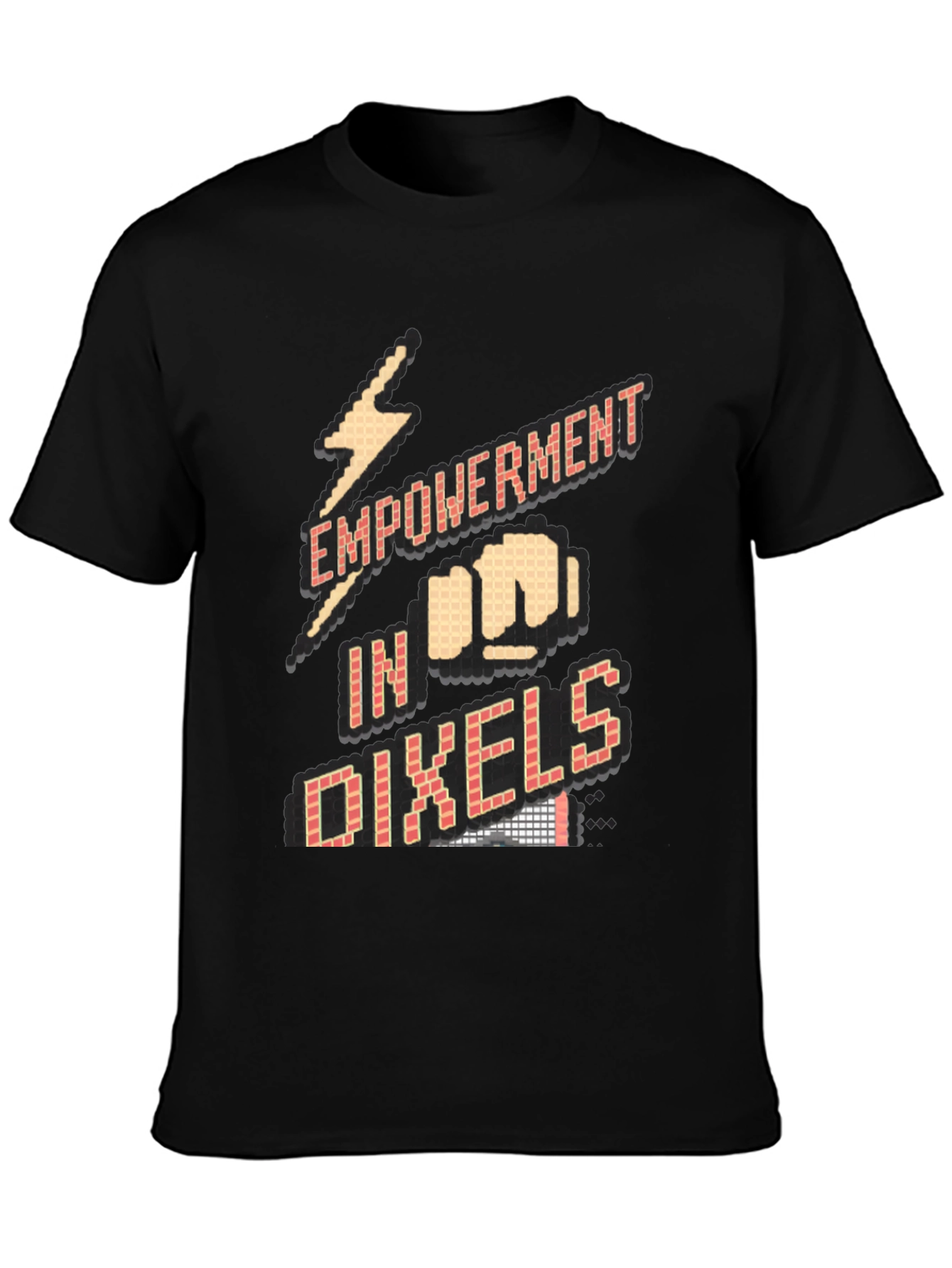 Empowerment in Dixels T-Shirt Pixel Art