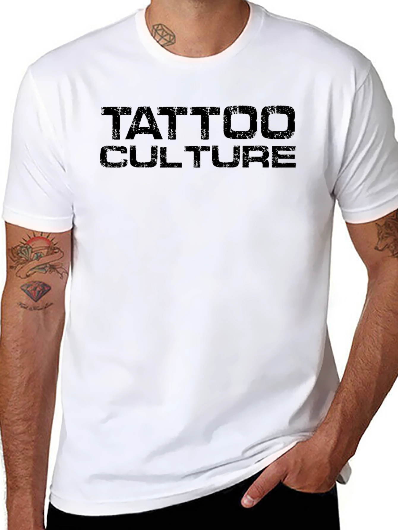 Tattoo Culture Graphic T-Shirt - Black