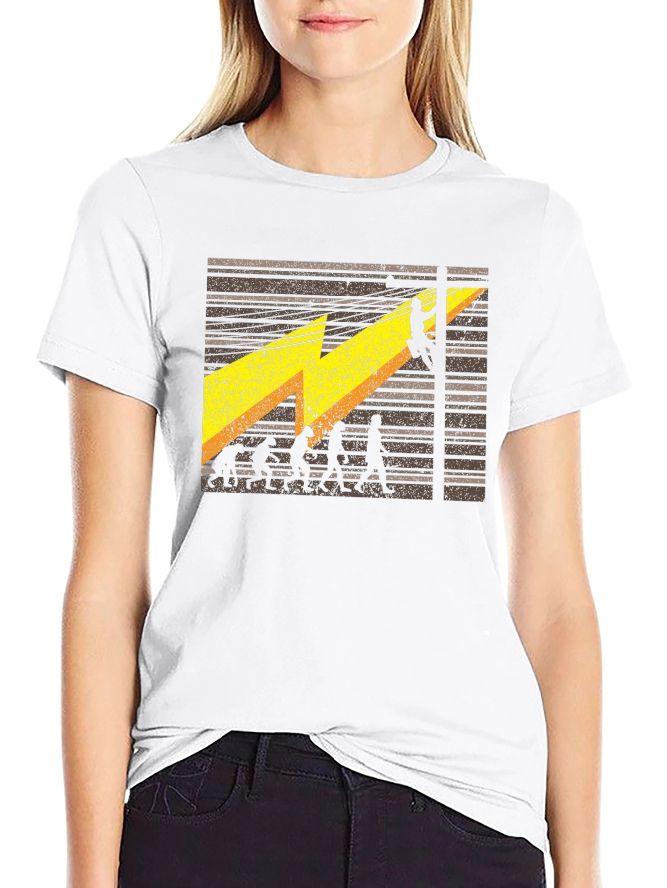 Lineman Evolution T-Shirt - Electrician Funny Tee