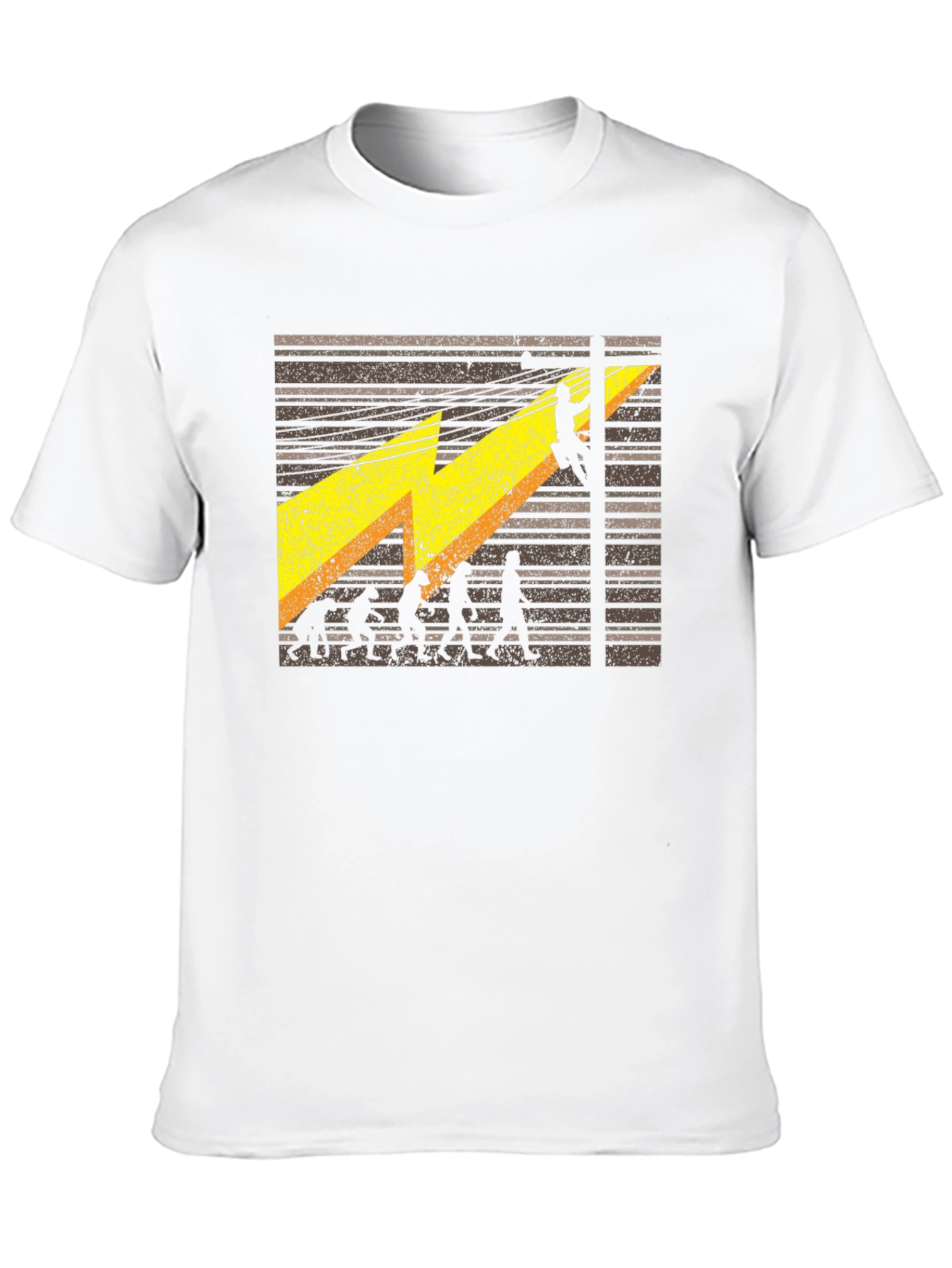 Lineman Evolution T-Shirt - Electrician Funny Tee