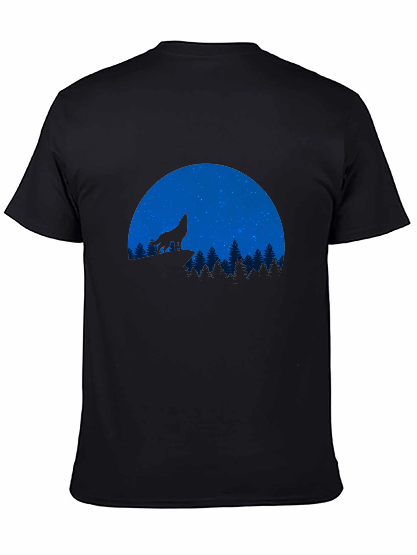 Wolf Howling at the Moon T-Shirt