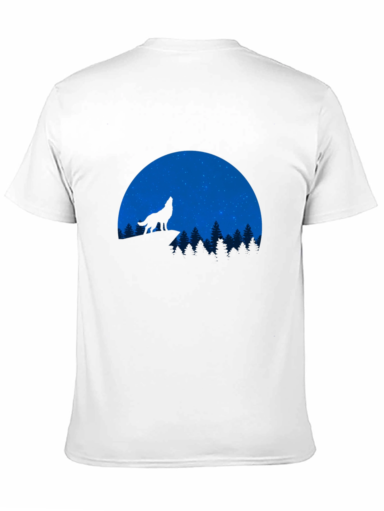 Wolf Howling at the Moon T-Shirt